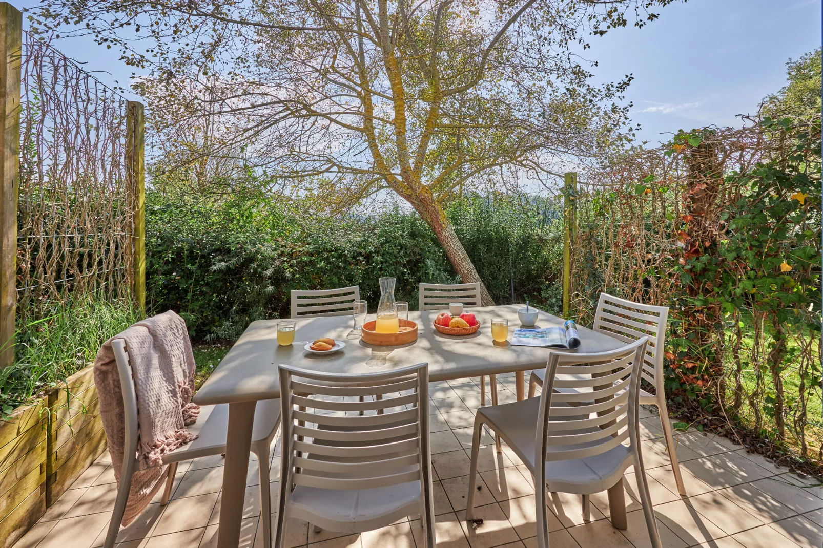 Residence Le Chant des Oiseaux Courseulles-sur-Mer - M6 Standard House 6 p - 2 bedrooms - terrasse-Balcon-terrasse