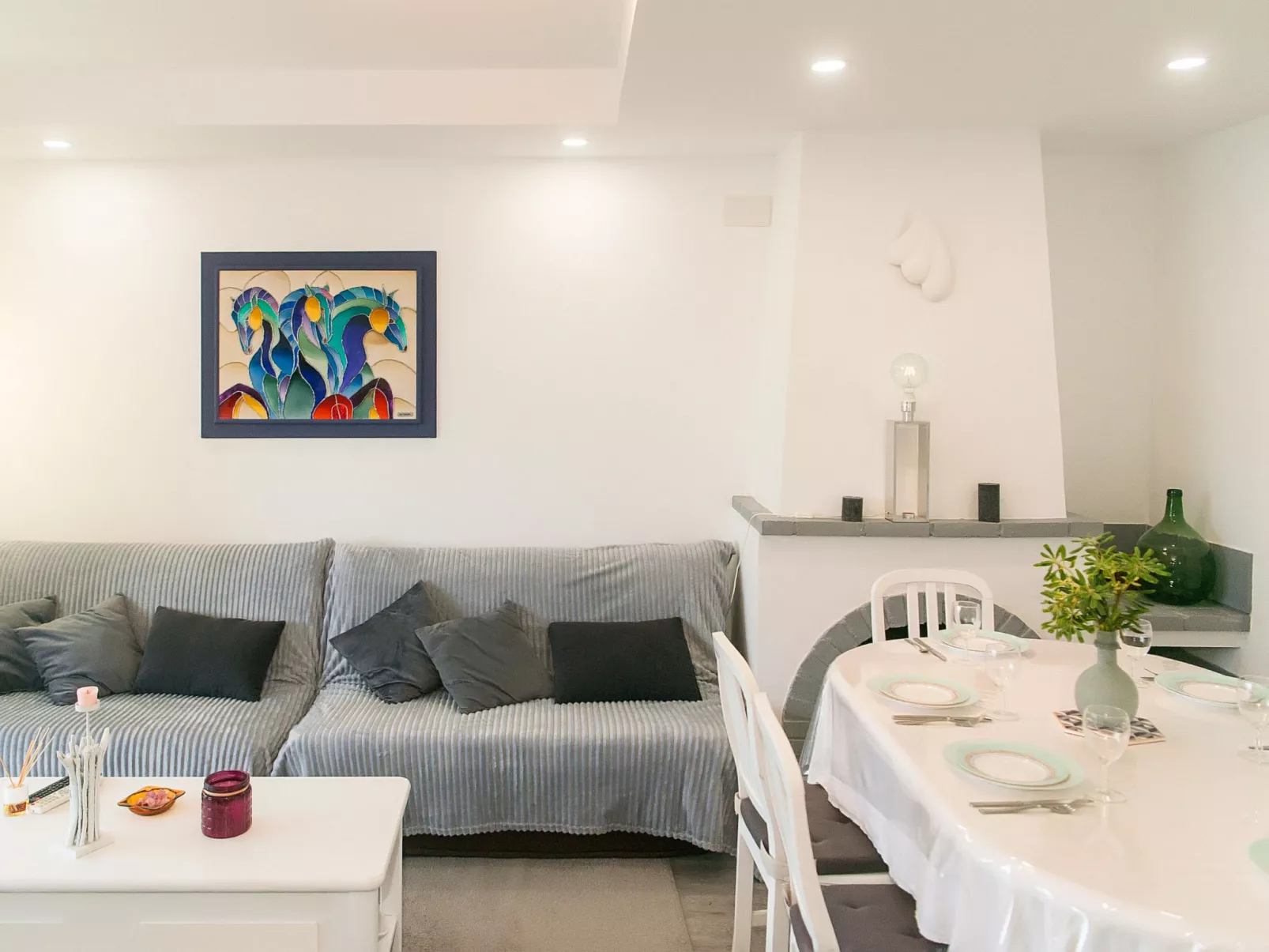 WELCS APARTAMENTO 244 EMP con terraza con vista - Drinnen