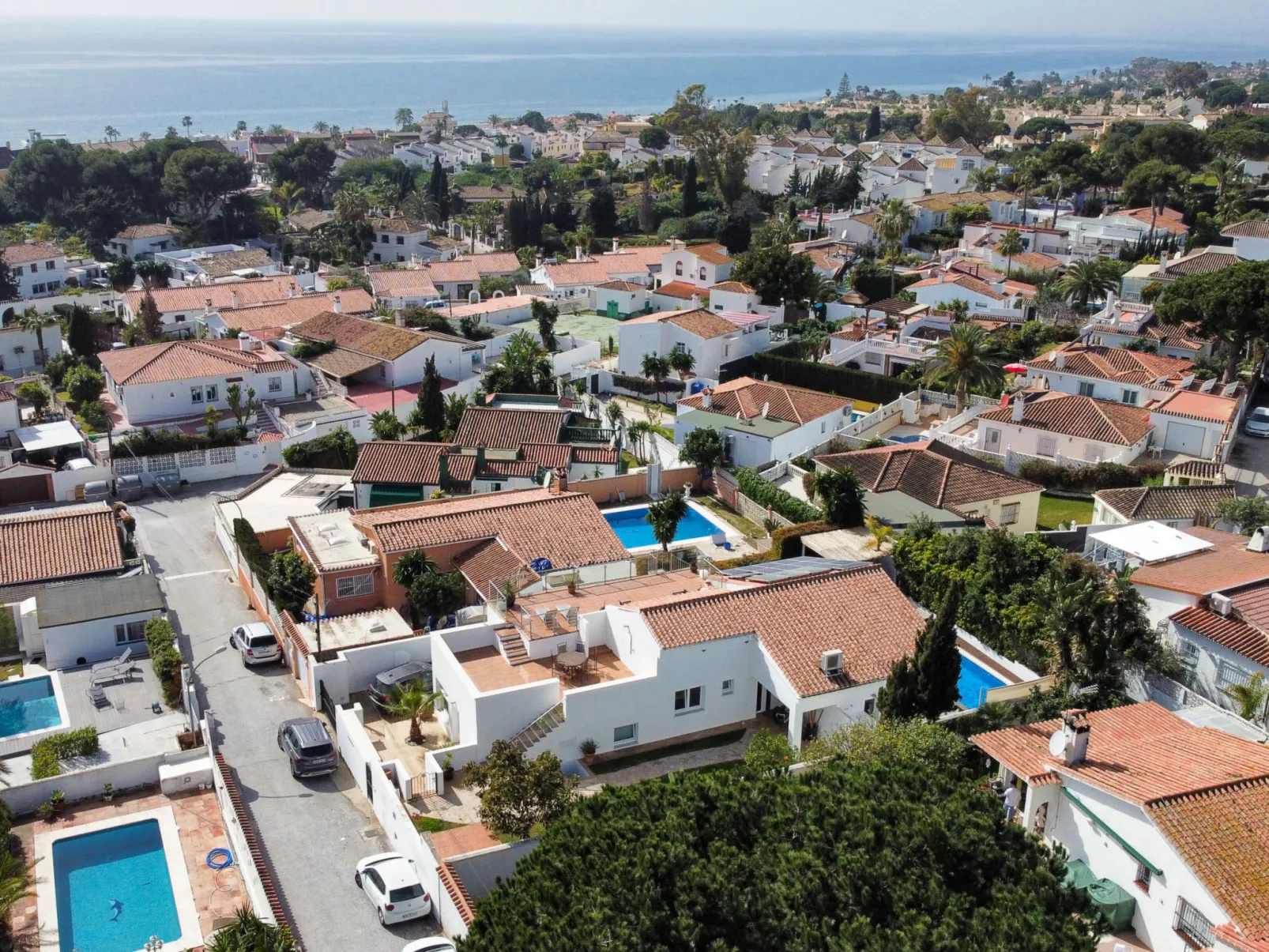 Villa Madrugada, beachside villa in Costabella - Dehors