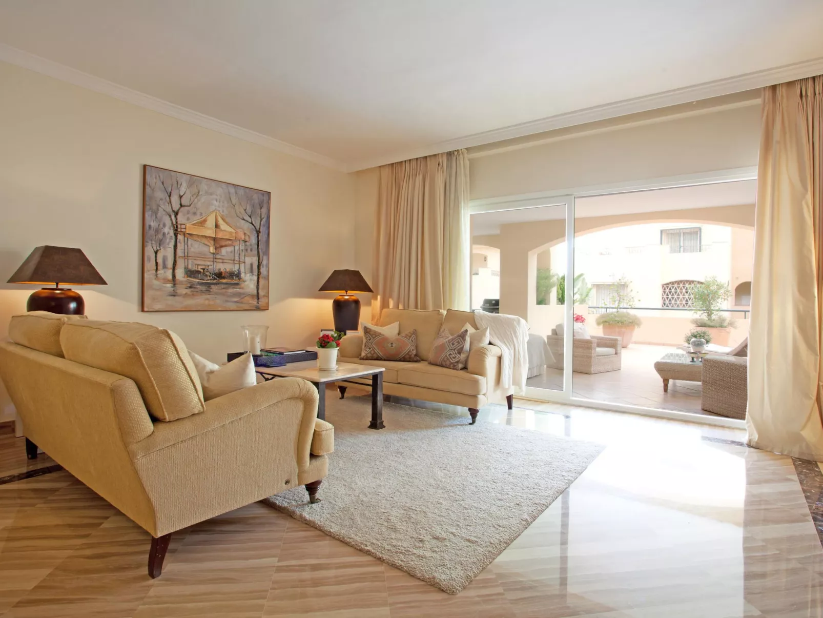 Hacienda Elviria - Dedans