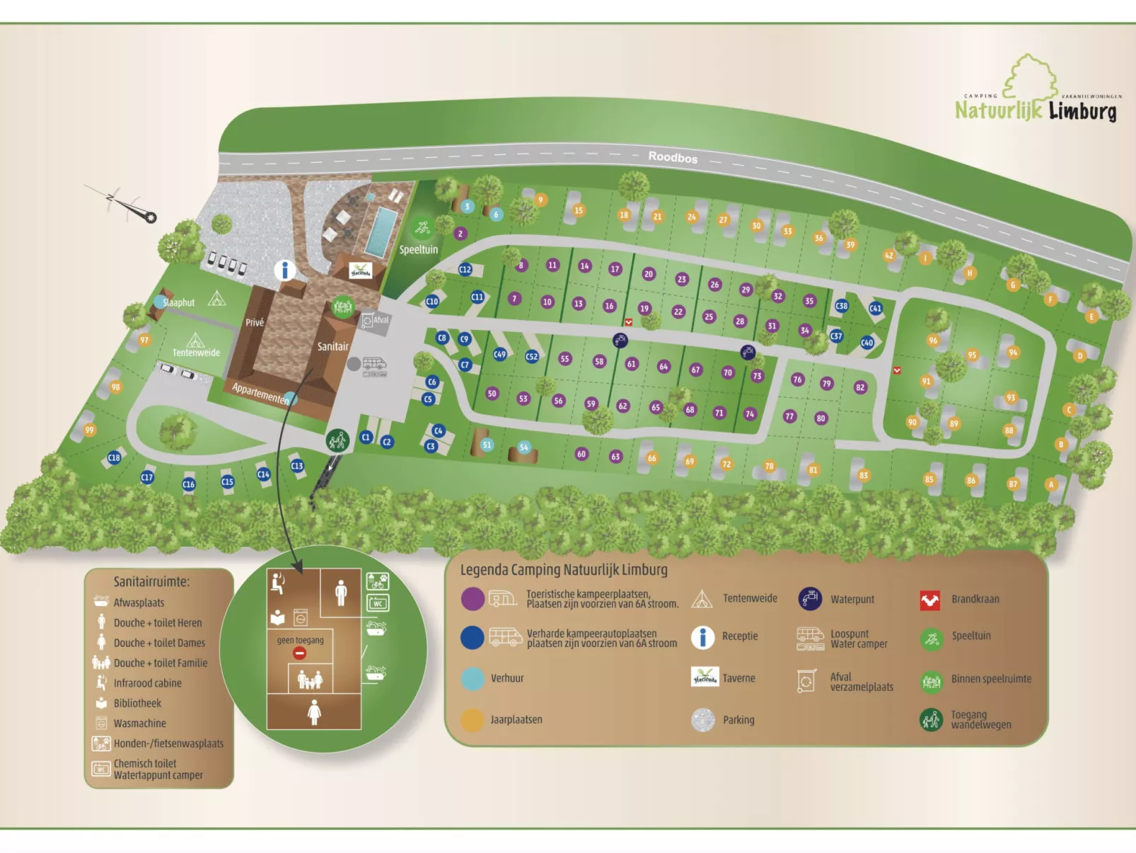 Camping Natuurlijk Limburg - Chalet 4 - Outside