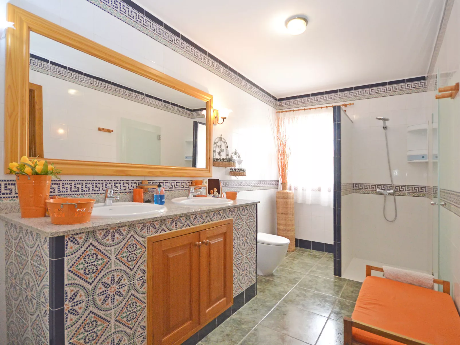 Ca na rossa - Dedans