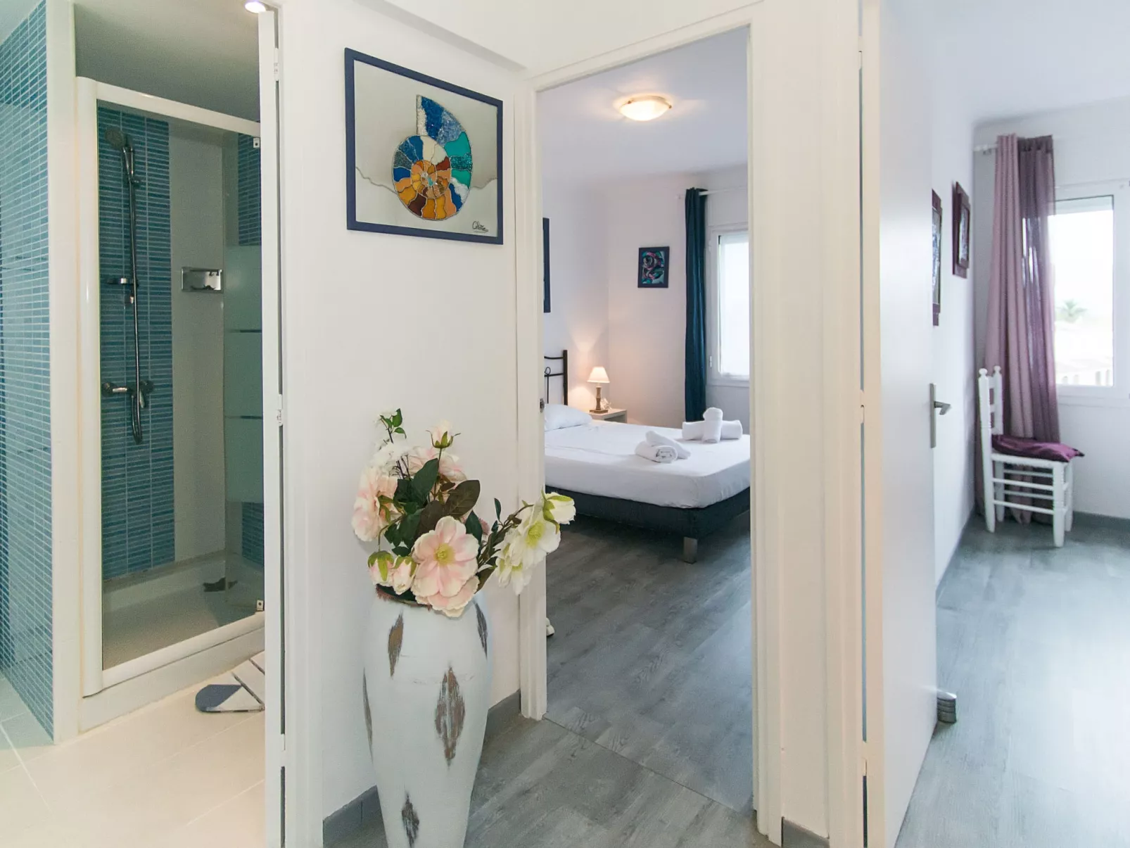 WELCS APARTAMENTO 244 EMP con terraza con vista - Drinnen