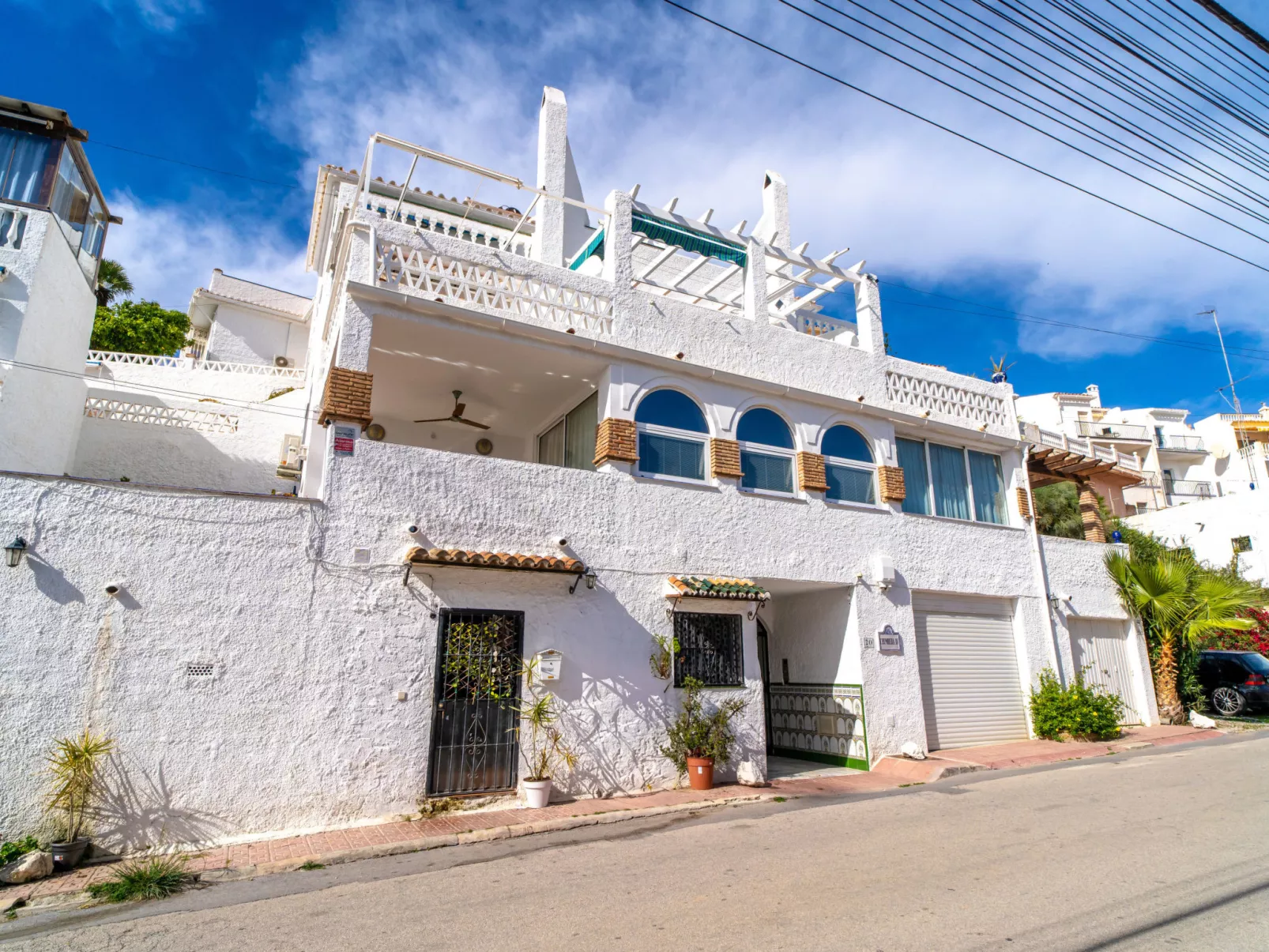 Sunny Terrace Chimenea by Casasol - Outside