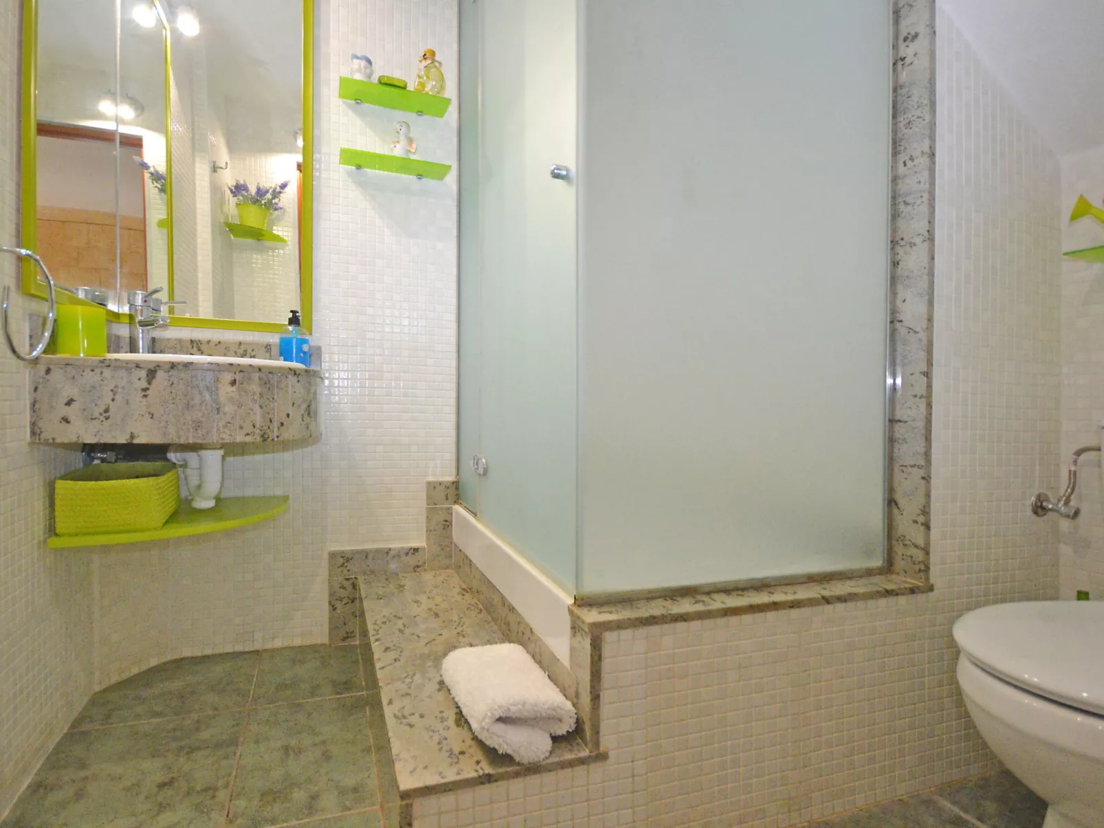 Ca na rossa - Dedans