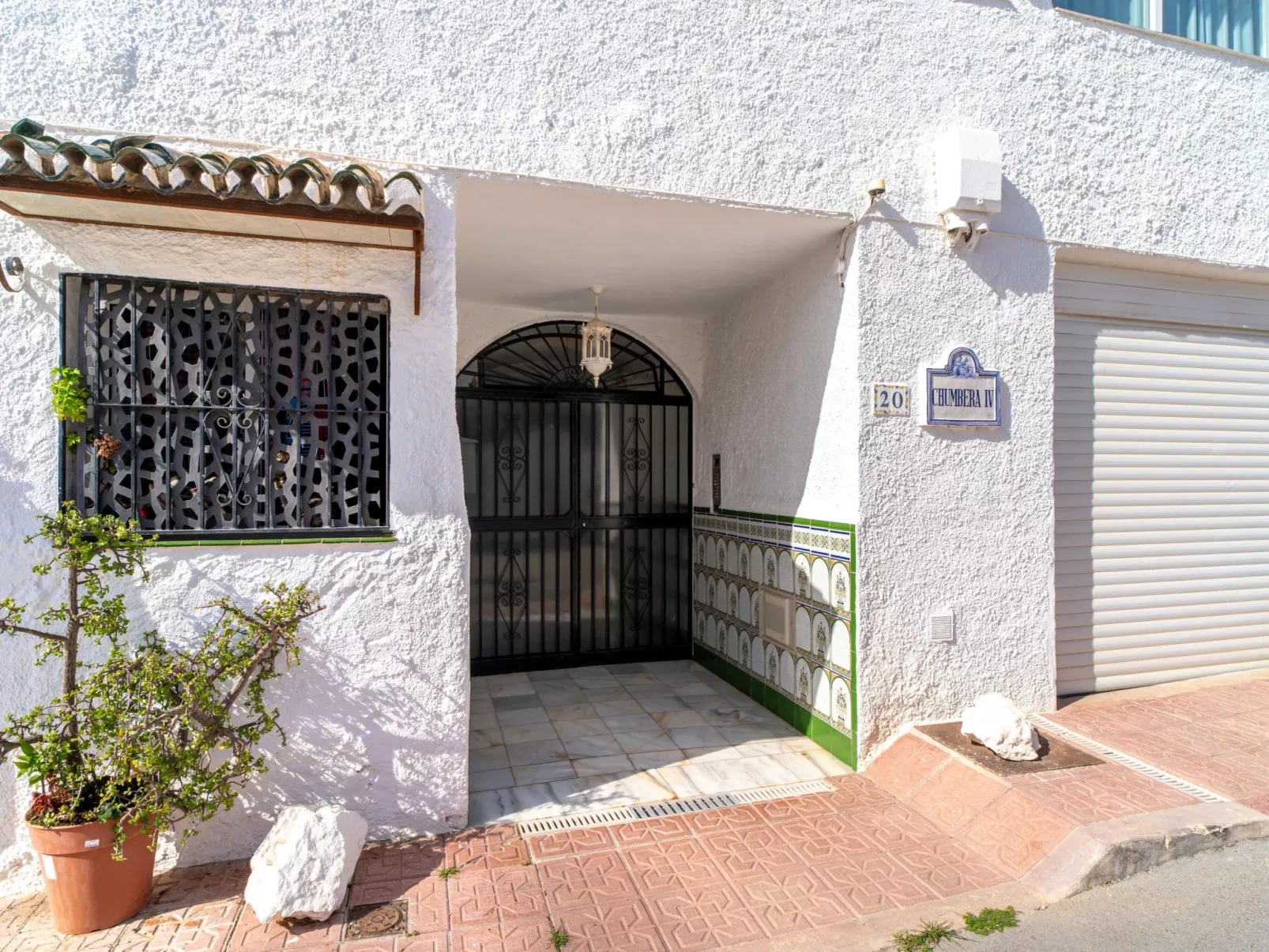 Sunny Terrace Chimenea by Casasol - Outside