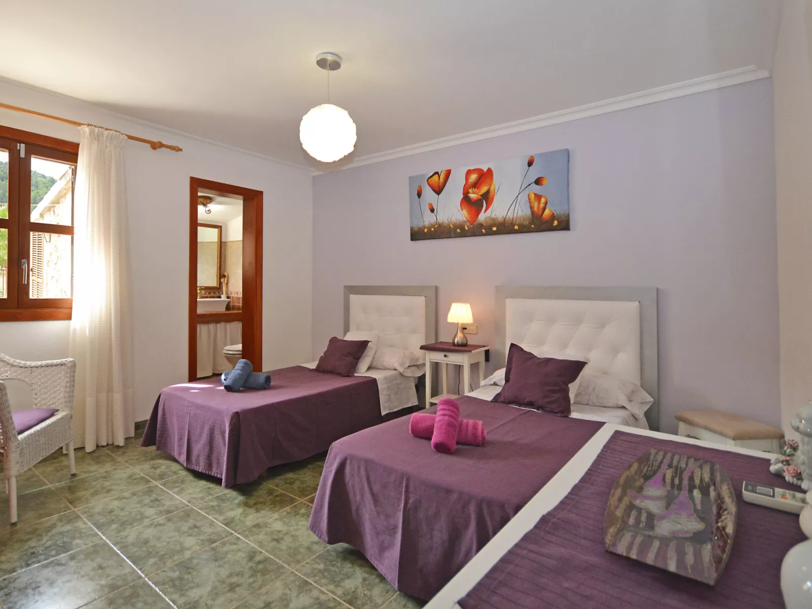 Ca na rossa - Dedans