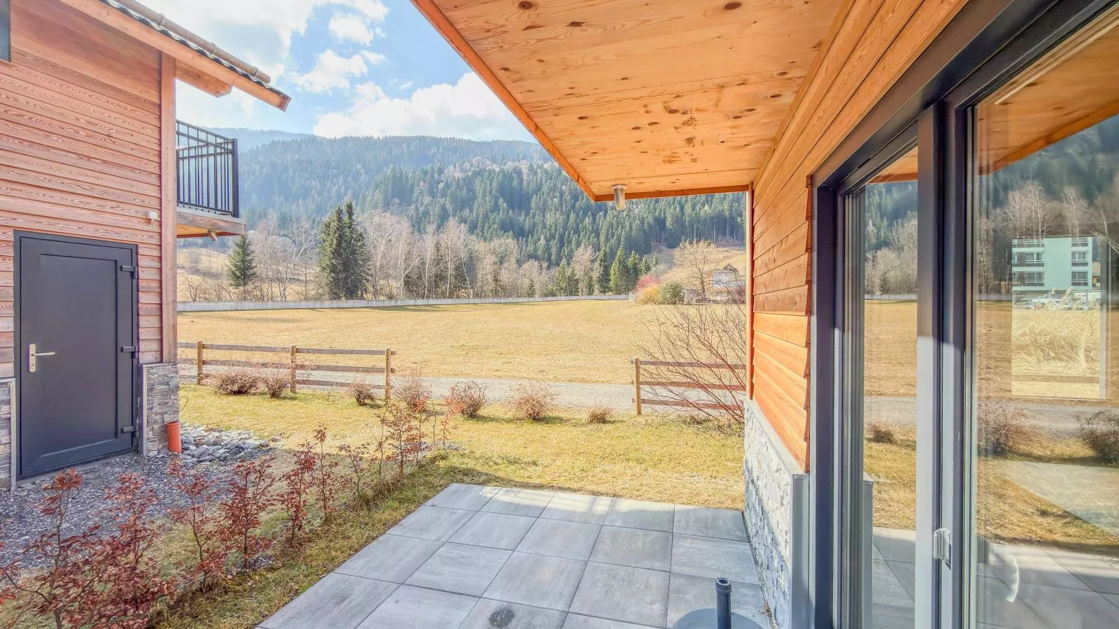 Alpenchalet Afritz am See - Terrasse / balcon