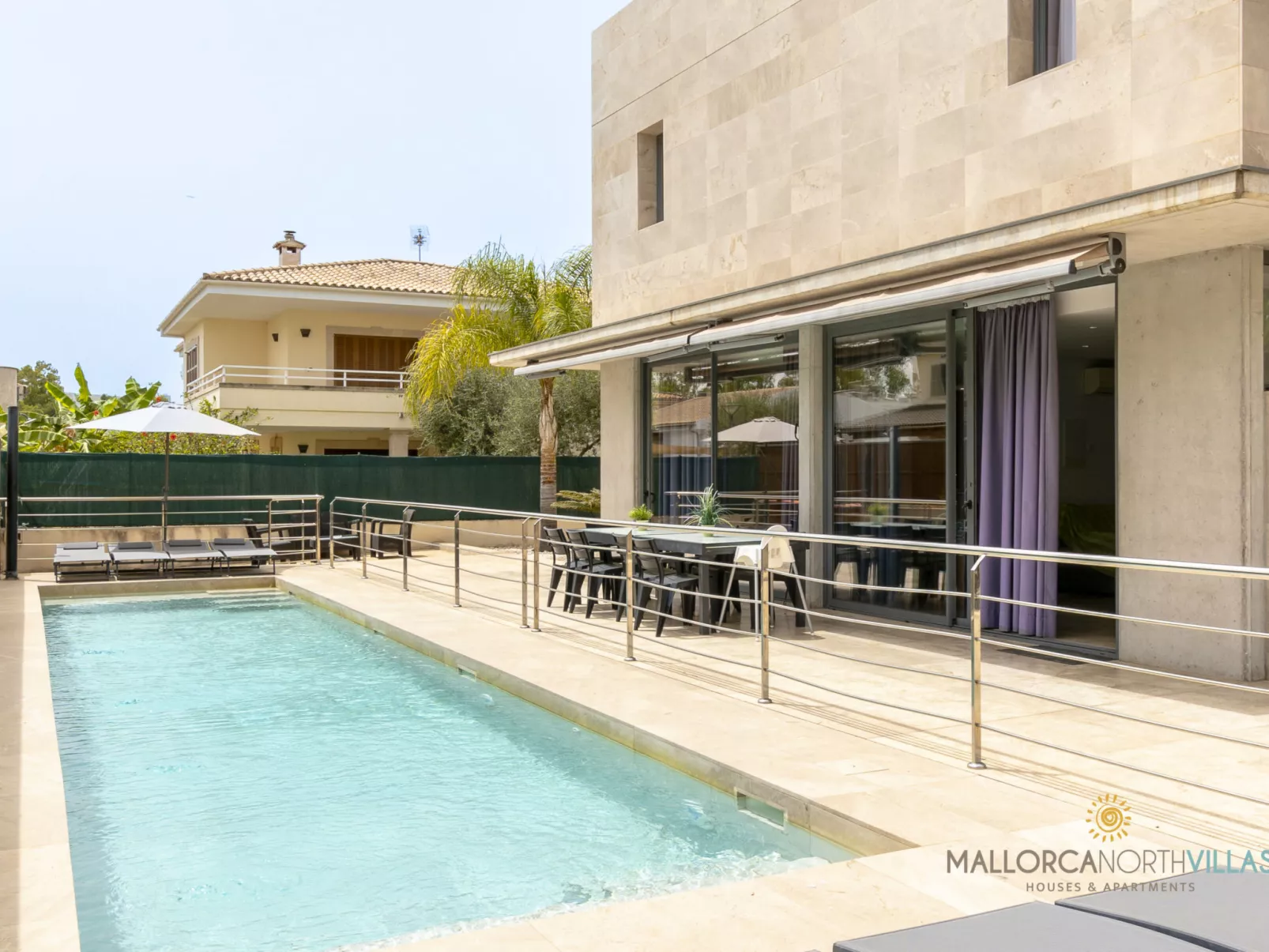 Villa Iola: Moderna Casa en Platja de Muro - Outside