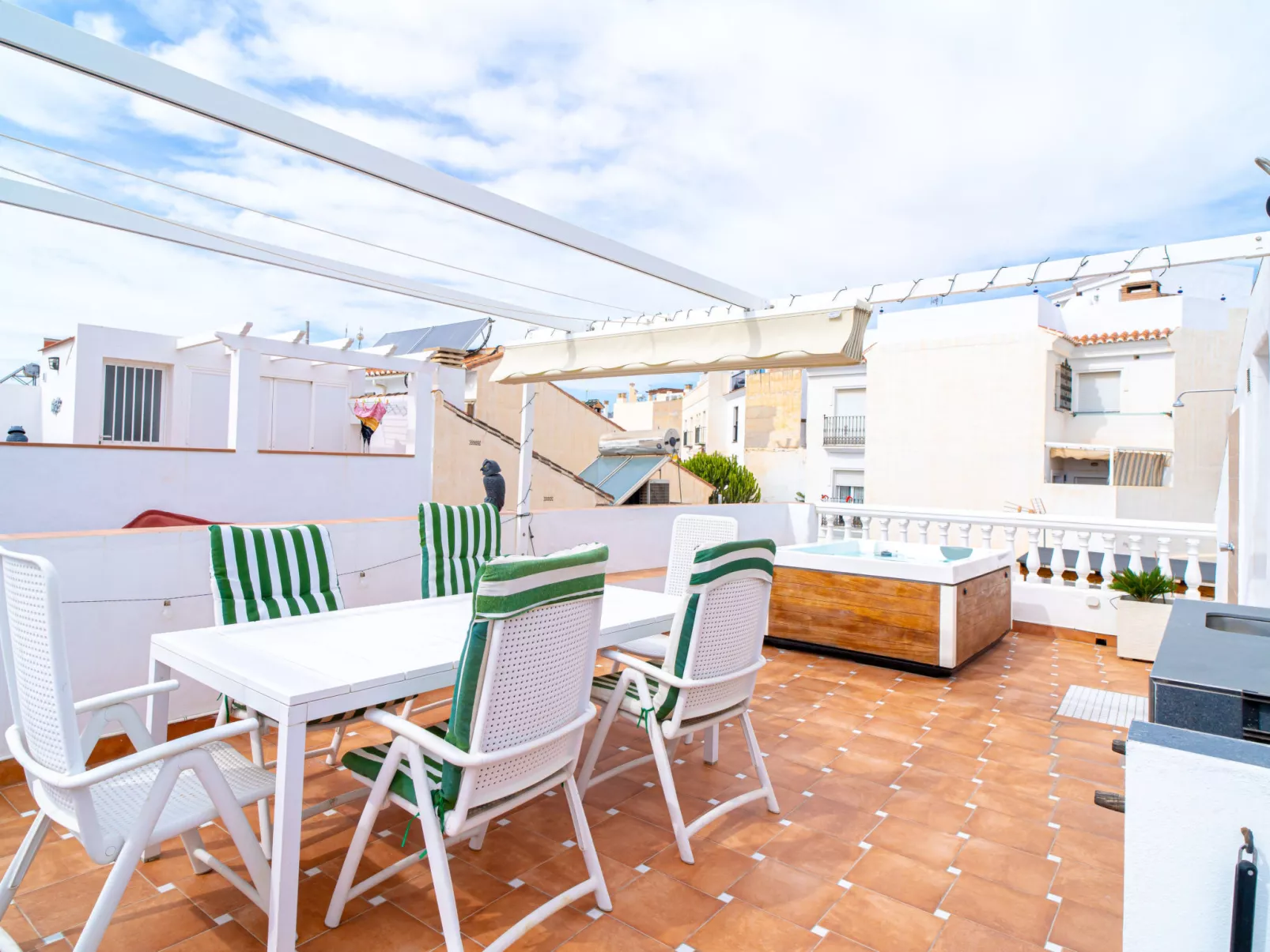 Casa Animas 10 Whirlpool by Casasol - Draußen