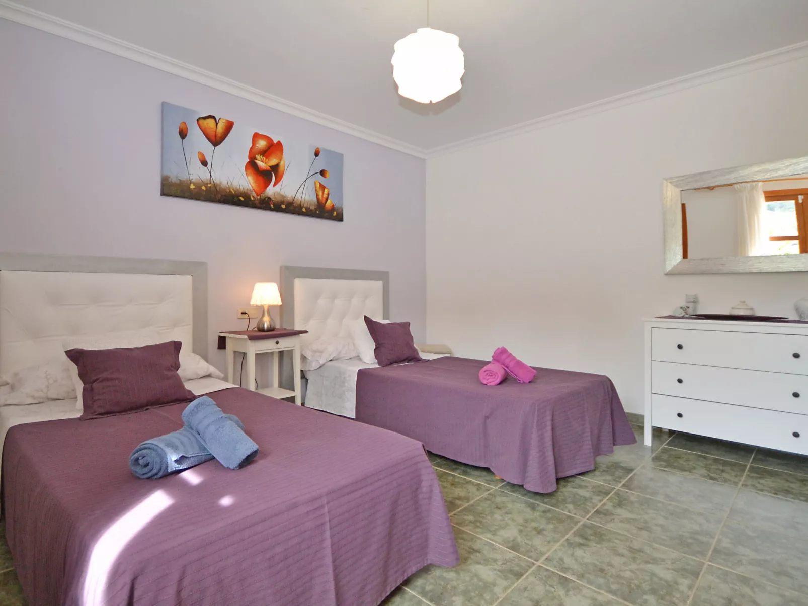 Ca na rossa - Dedans