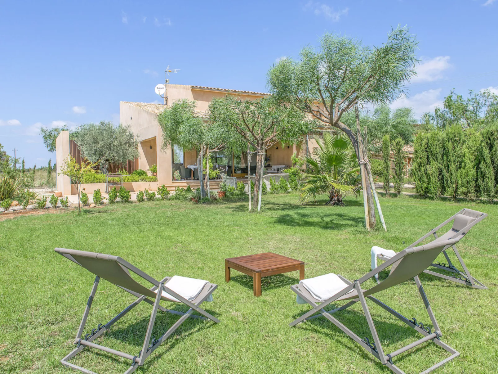 VILLA ES TRENC - SA SINIA VELLA - Draußen