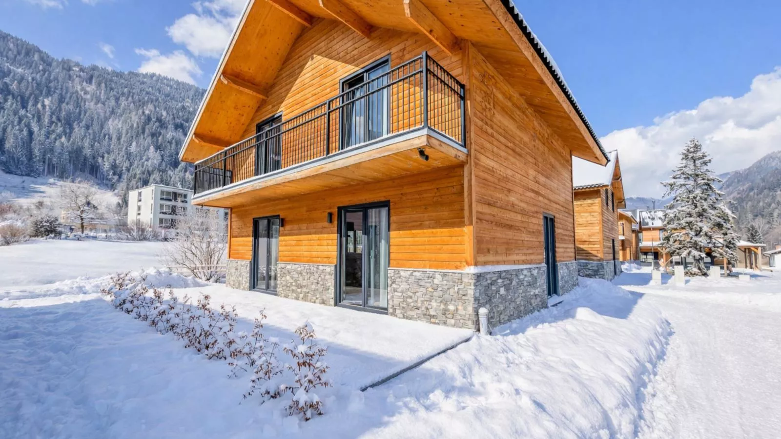 Alpenchalet Afritz am See - Extérieur hiver