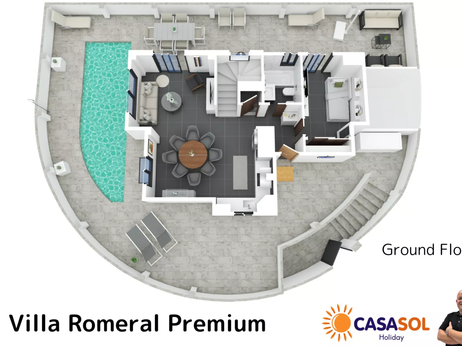 Villa Romeral Premium by Casasol - Inside