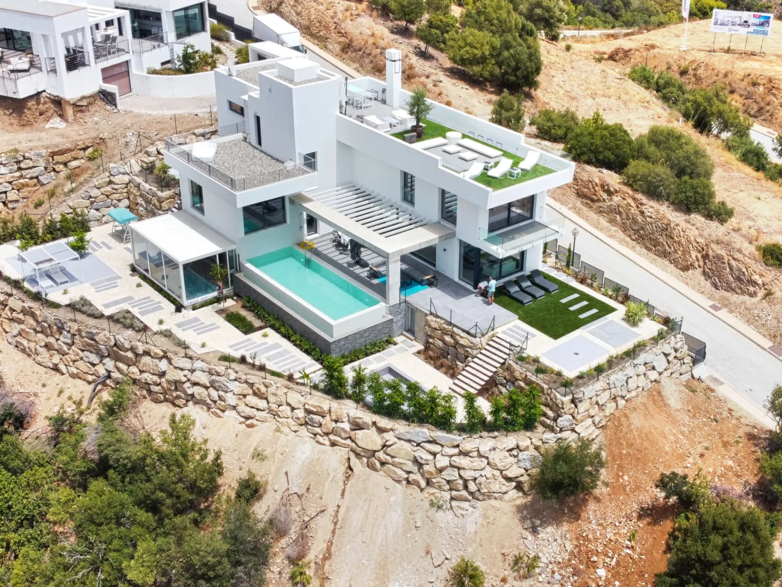 Luxury Villa Tomillo - Draußen