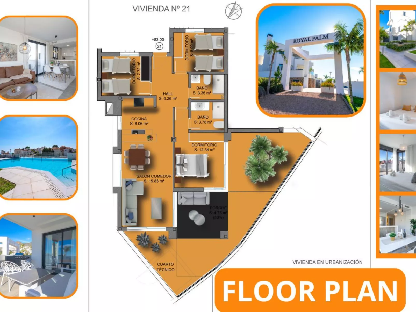 Royal Palm Luxe by Casasol - Inside