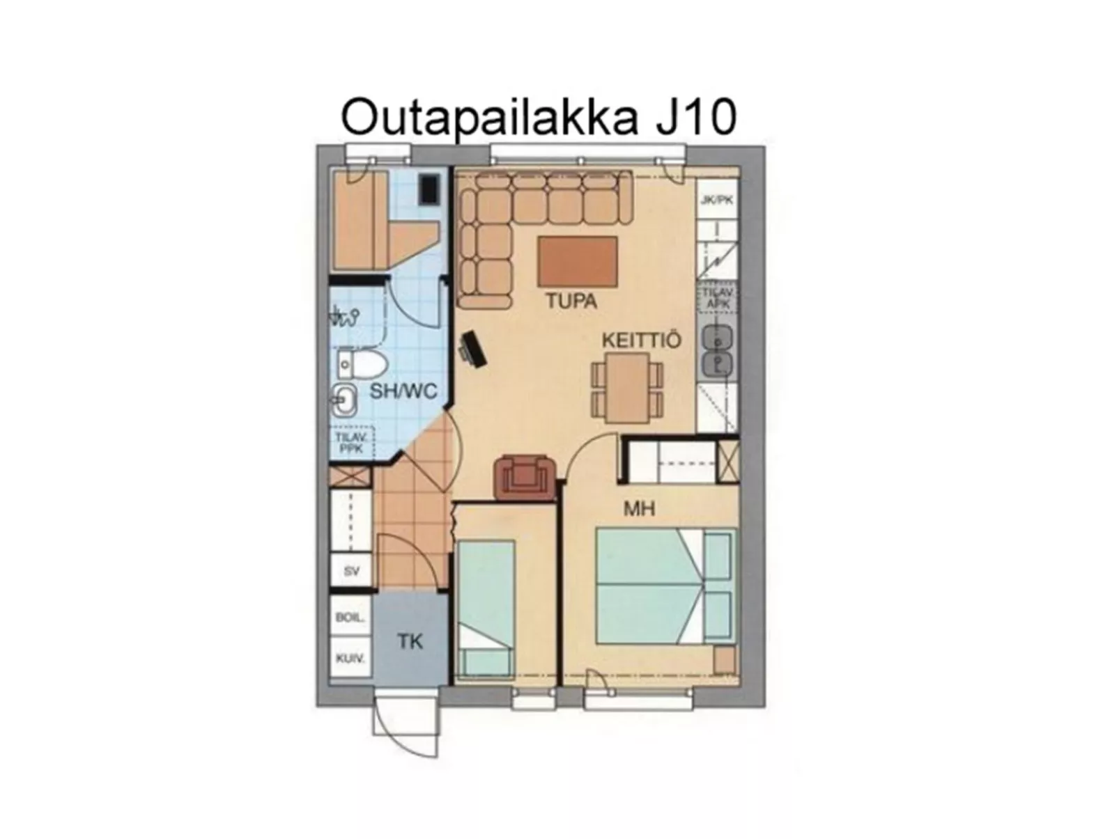 Outapailakka j 10 - Dedans