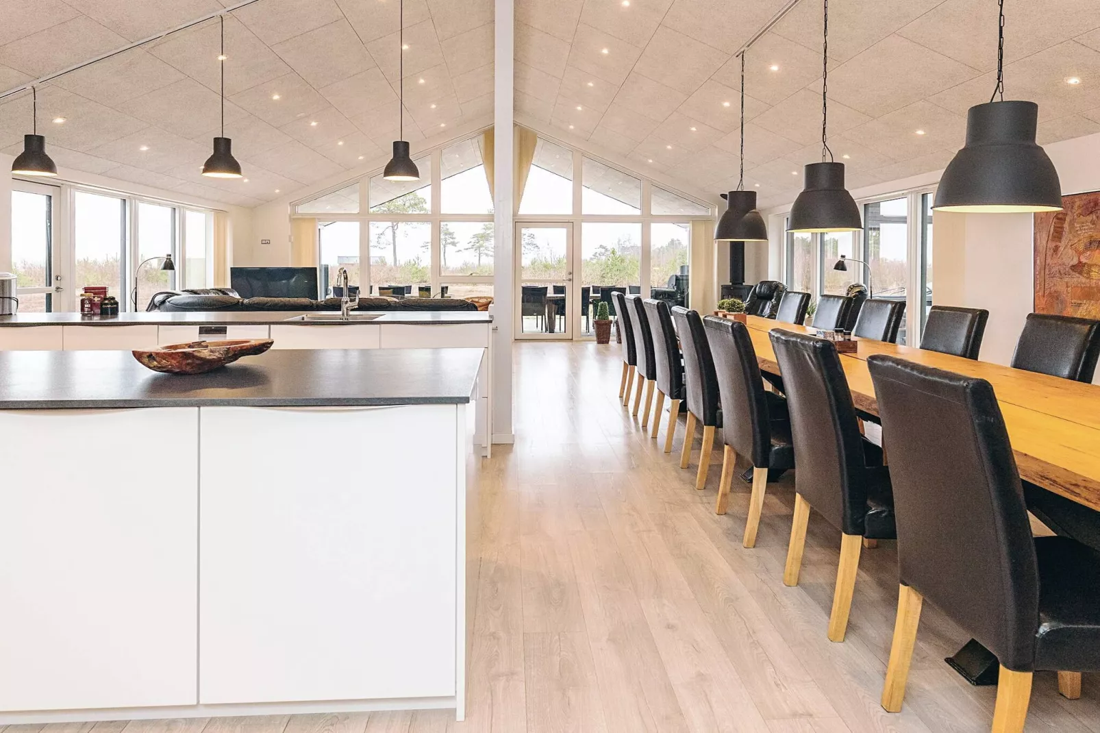 Maison de vacances pour 14 a Læsø - Intérieur
