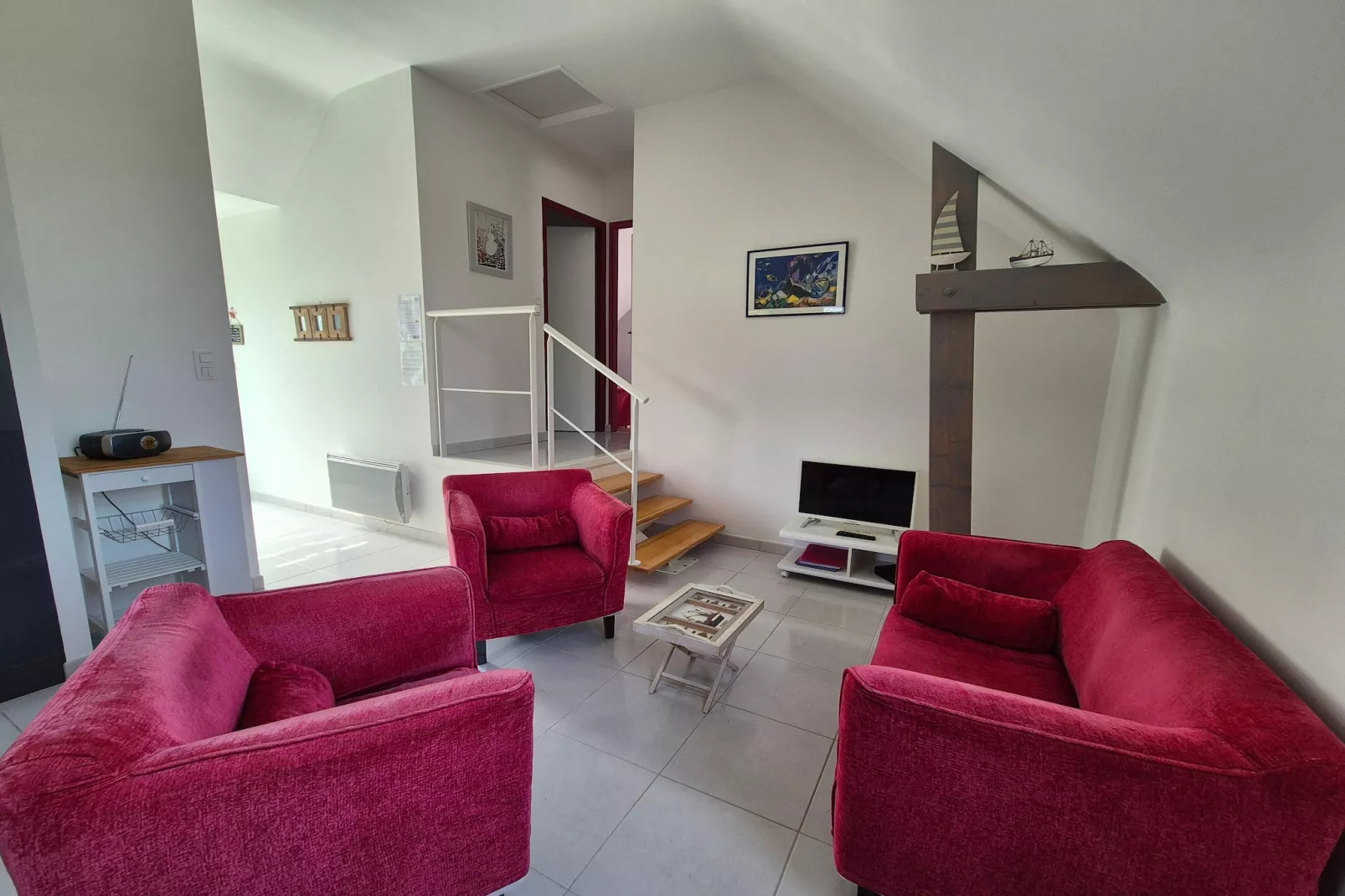 Holiday flat, Erquy-gîte "Les Moussettes" - Salon