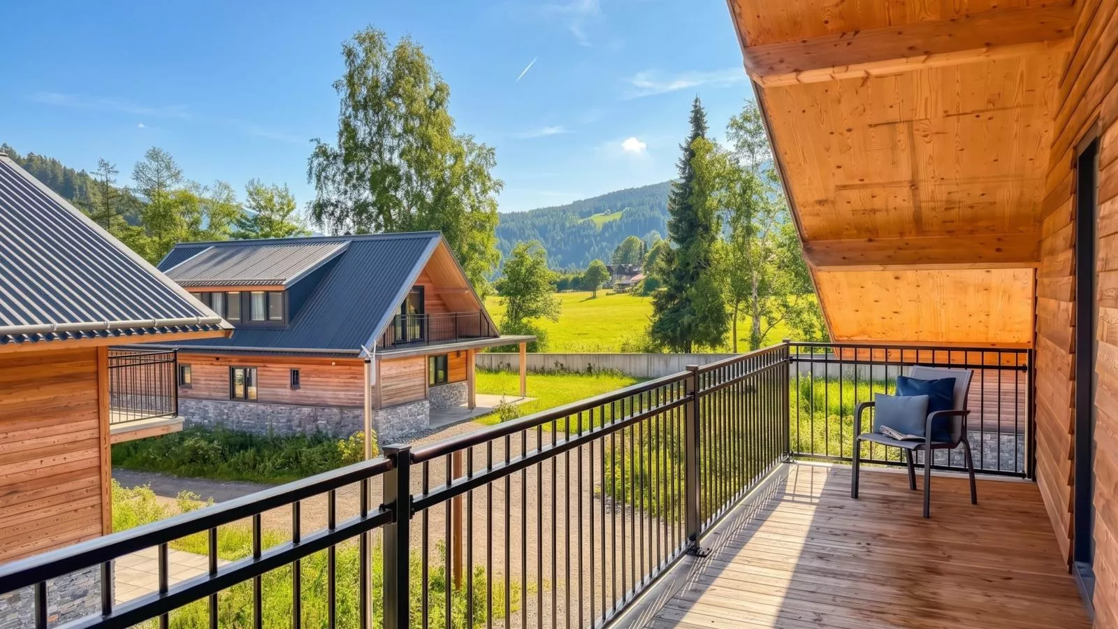 Berg und See - Terrasse/Balkon