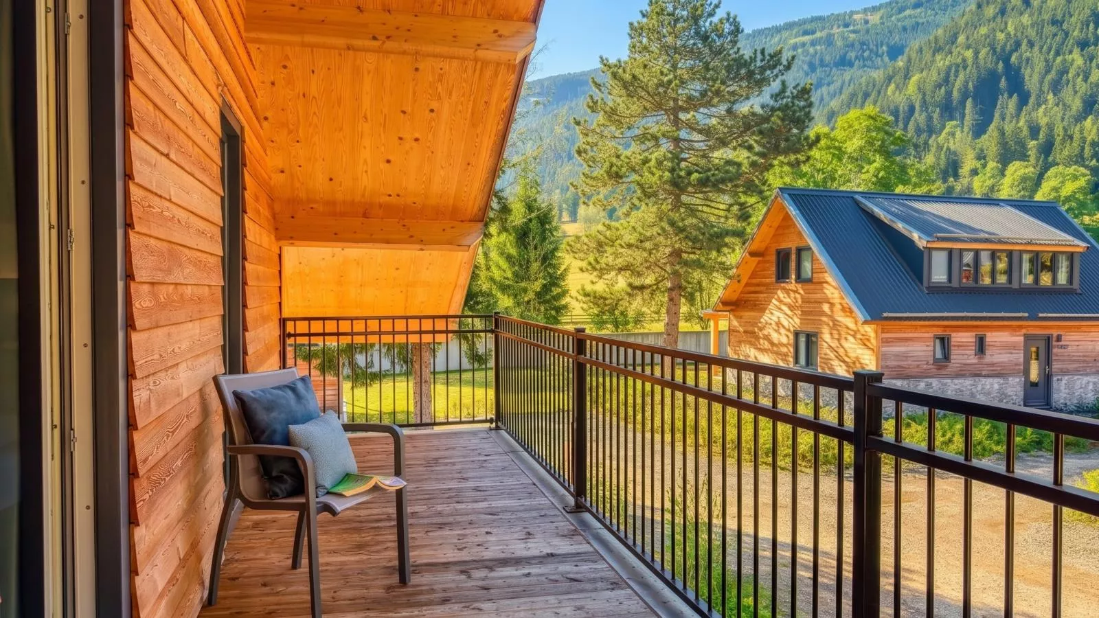 Seechalet Afritz - Terrace balcony
