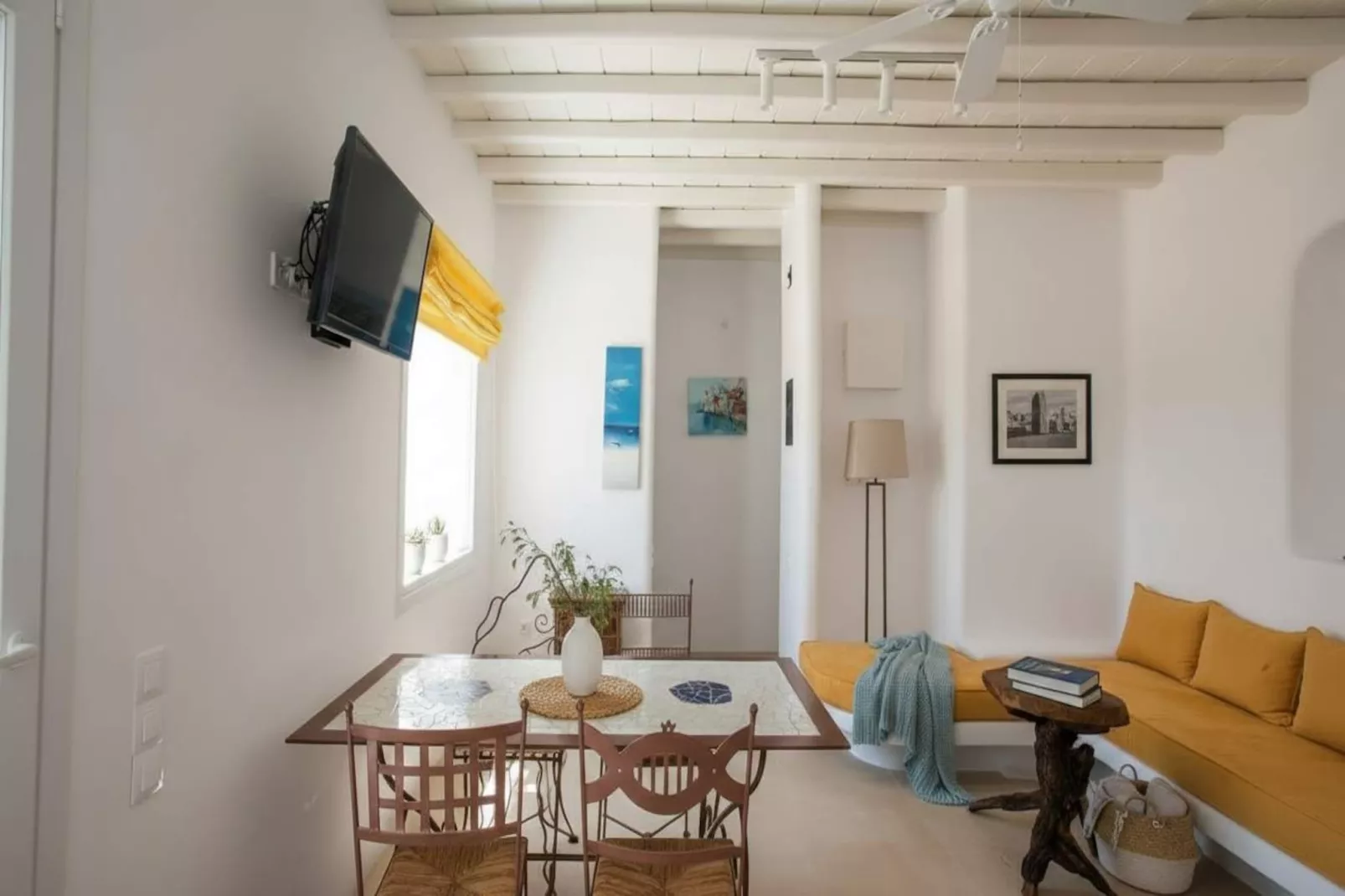 Scenic Agios Sostis Retreat with Sea Views