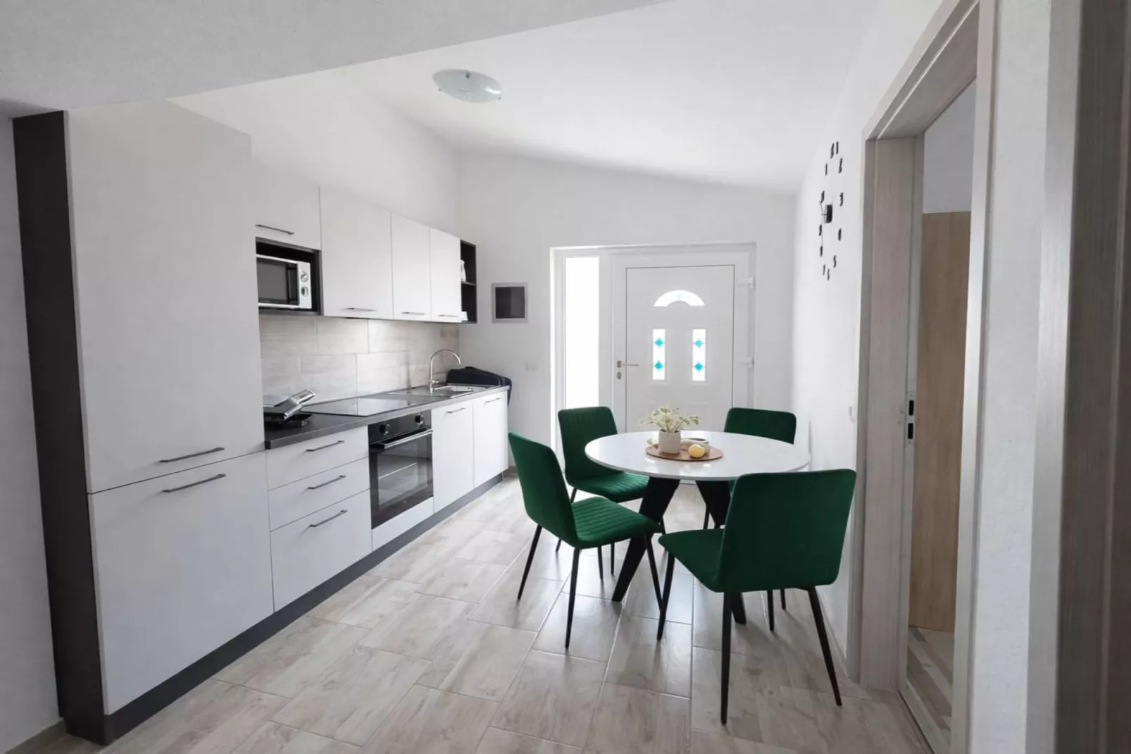 Apartments Sunset - Two bedroom Apartment with Terrace and Sea View (Gornji) - Küche
