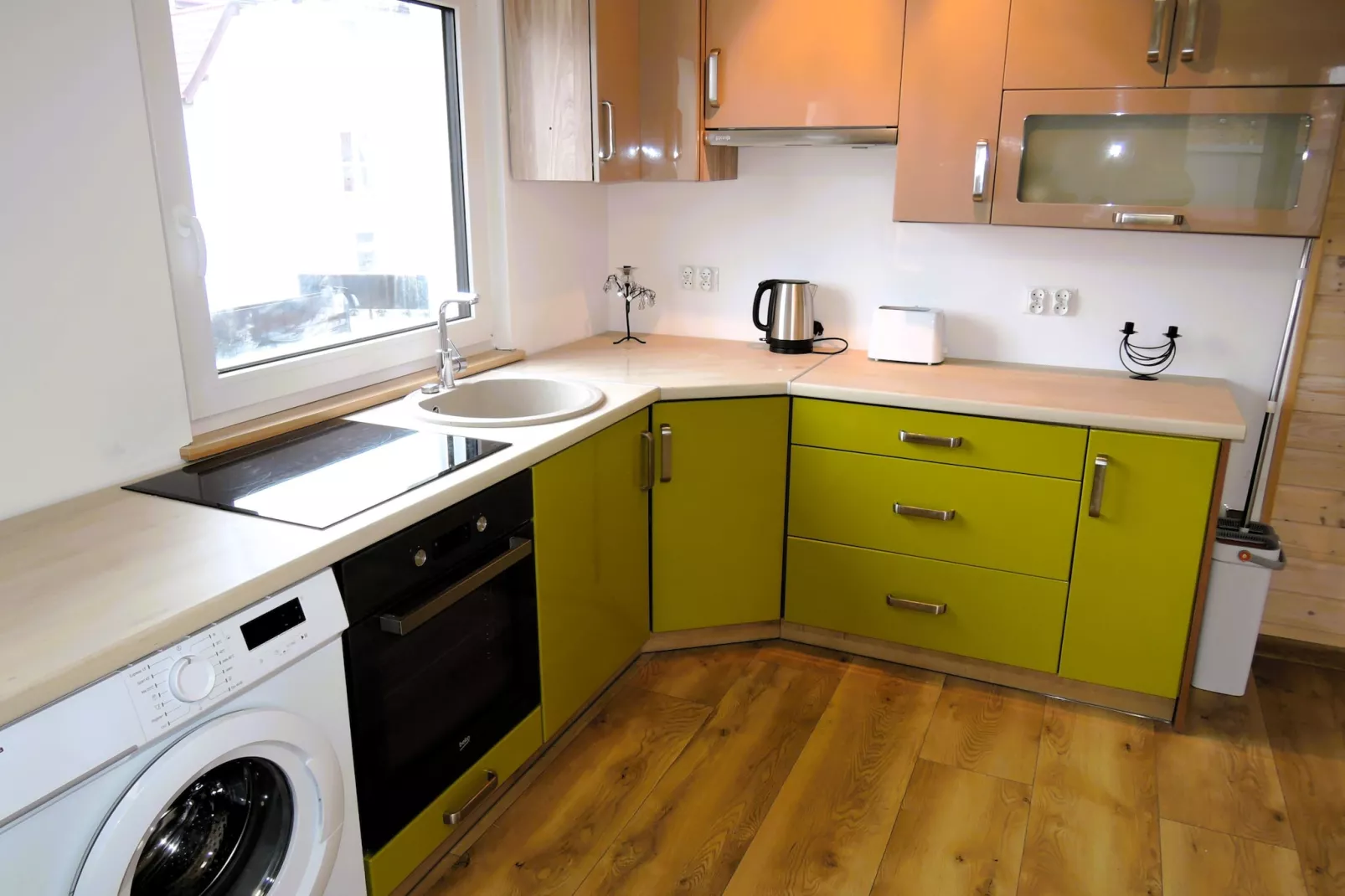 Apartament z tarasem Wisełka  Lew 2 I piętro - Küche