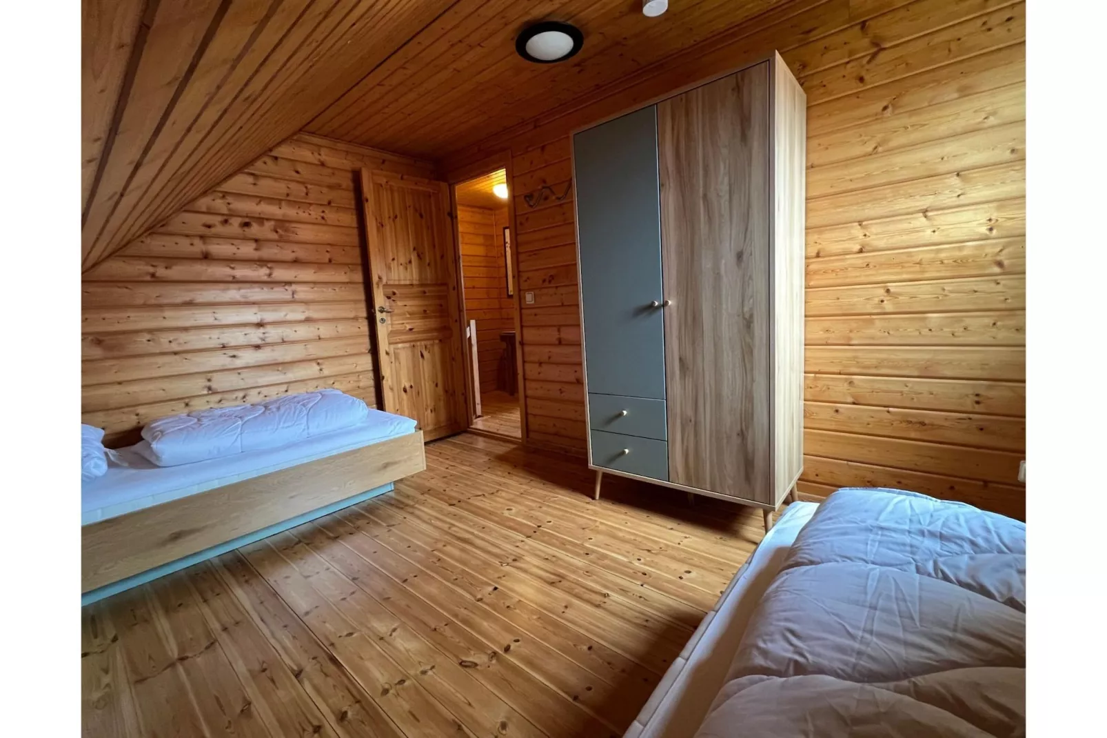 Ferienhaus in Hasselfelde - Haus 47 Blauvogel - Schlafzimmer