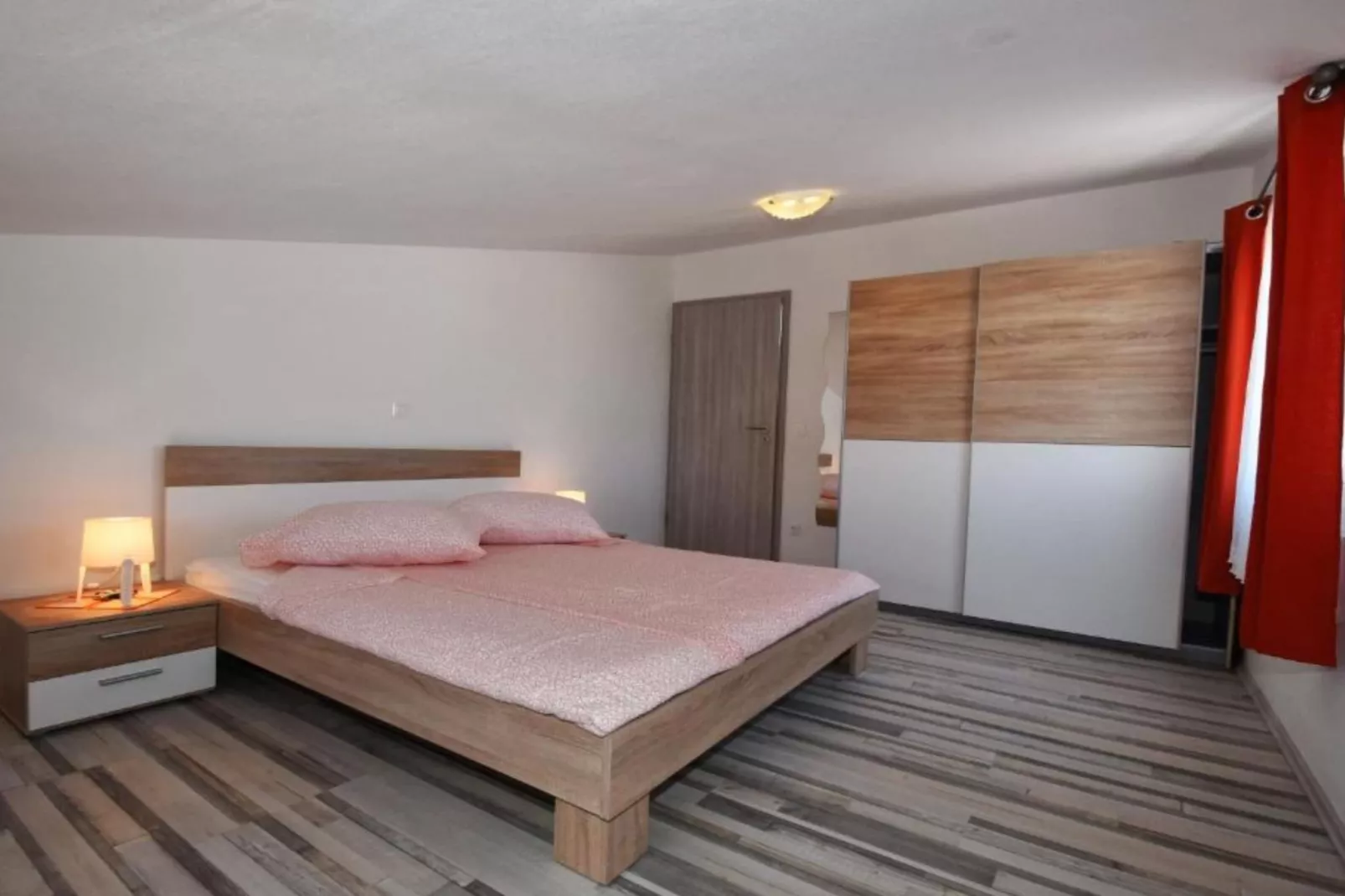 Apartments Sunset - Two bedroom Apartment with Terrace and Sea View (Gornji) - Schlafzimmer