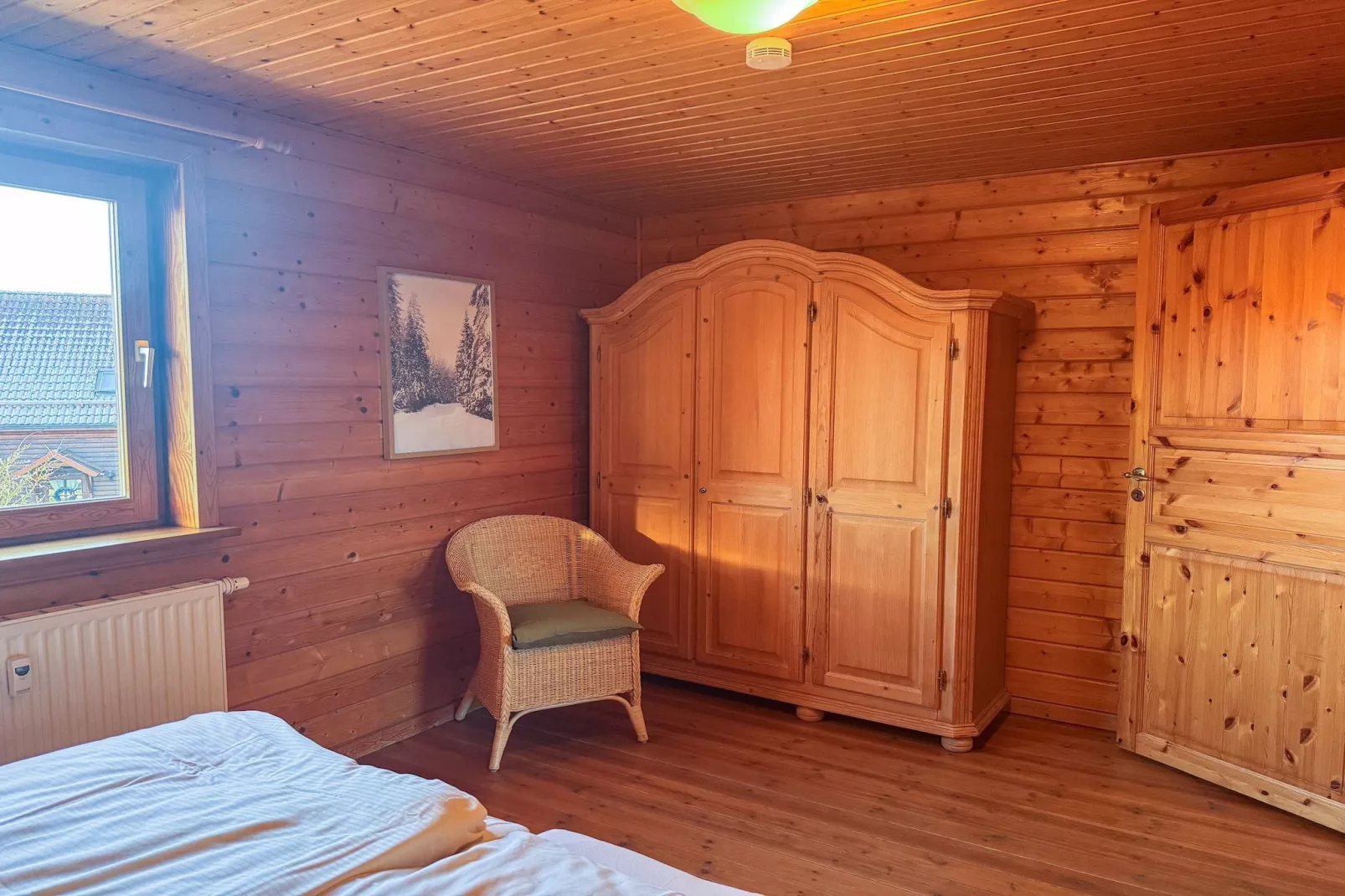 Ferienhaus in Hasselfelde - Haus 33 Blauvogel - Schlafzimmer