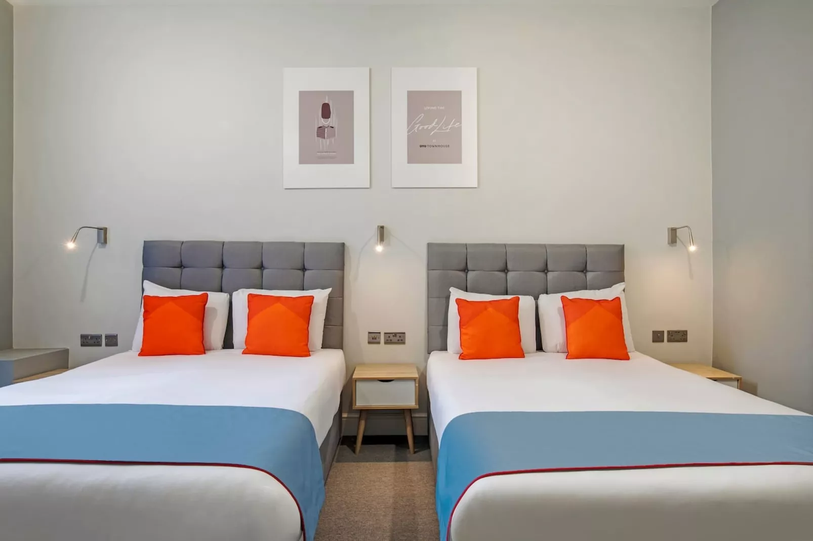 Standard Quad Room - Schlafzimmer