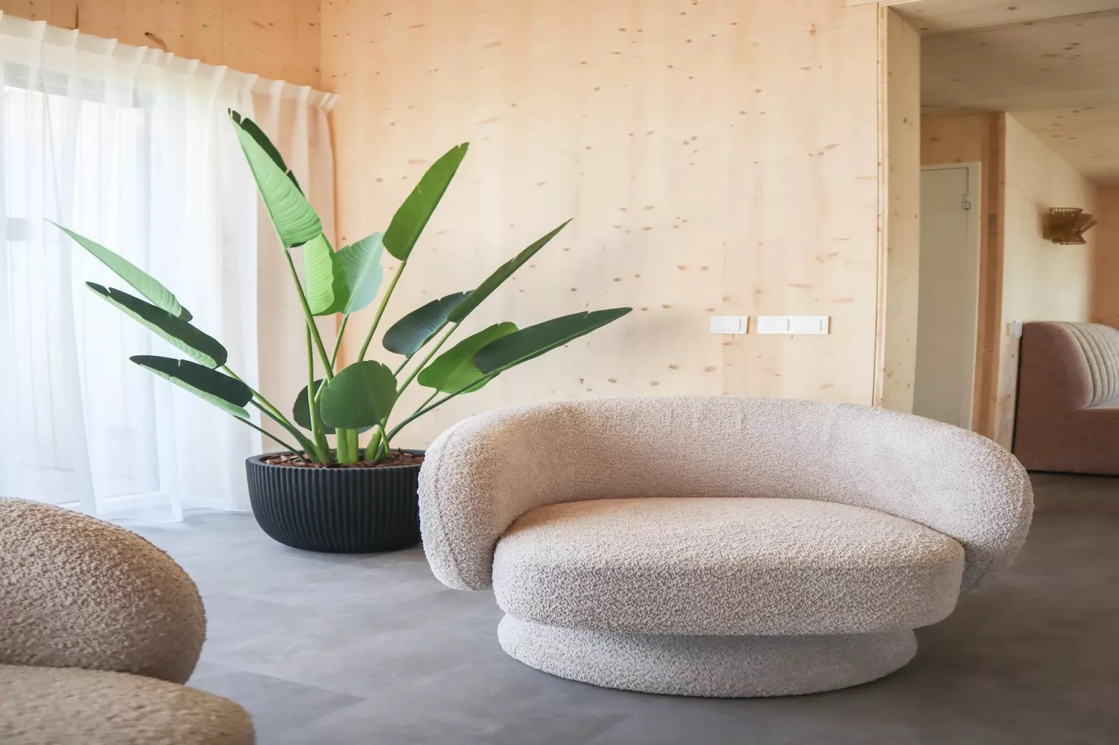 Bungalow Ocean Deluxe 6 Person - Wohnzimmer