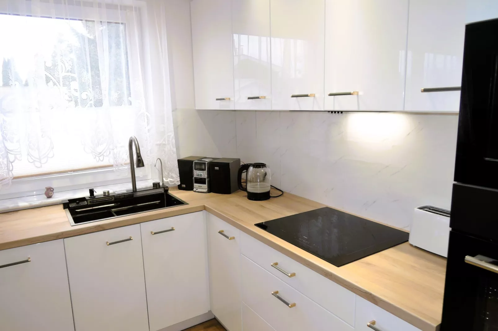 Apartament Wisełka  Lew 1 parter - Küche