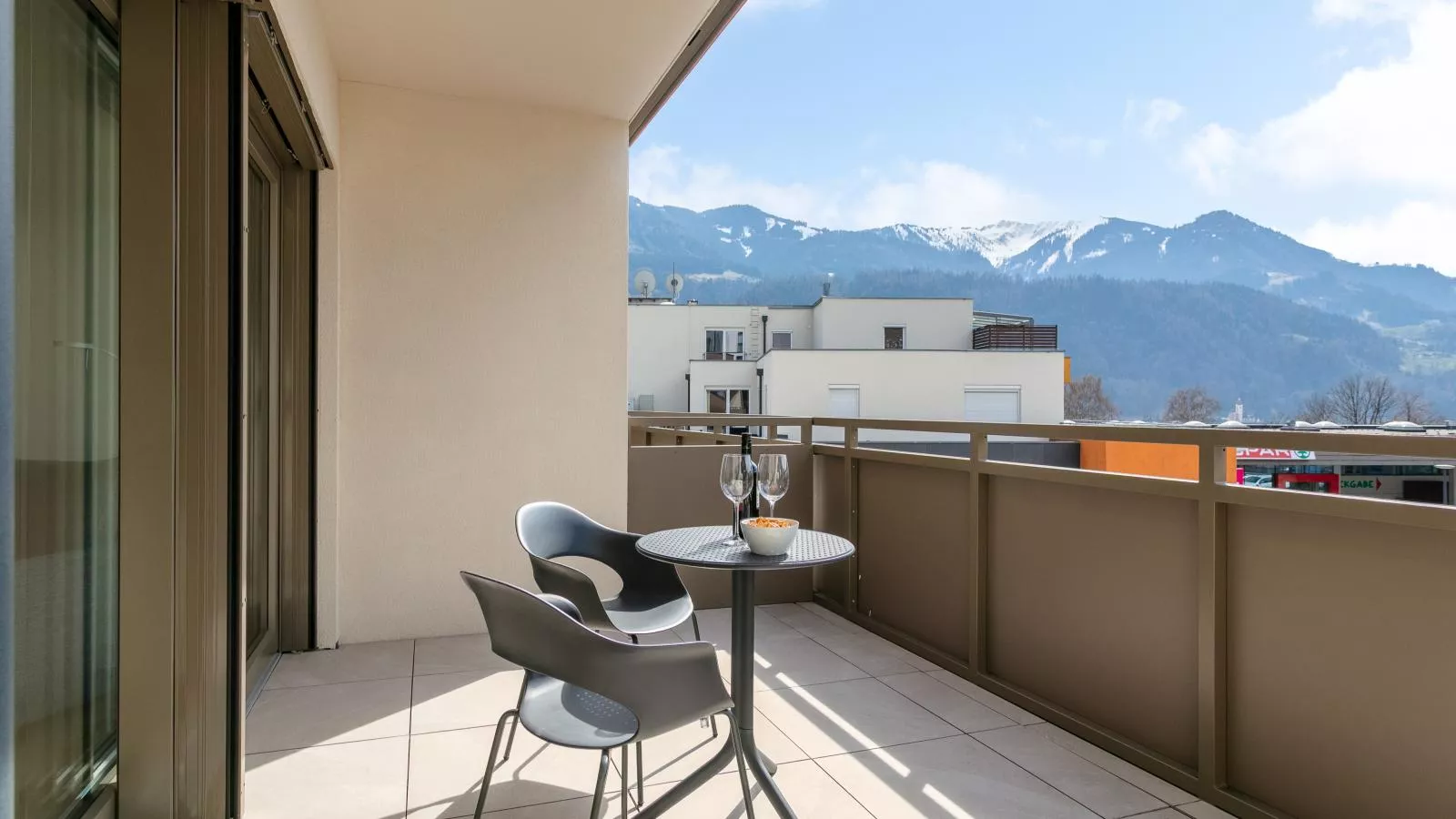 City Apartments Jenbach Top8Top9Top10 - Terrasse/Balkon