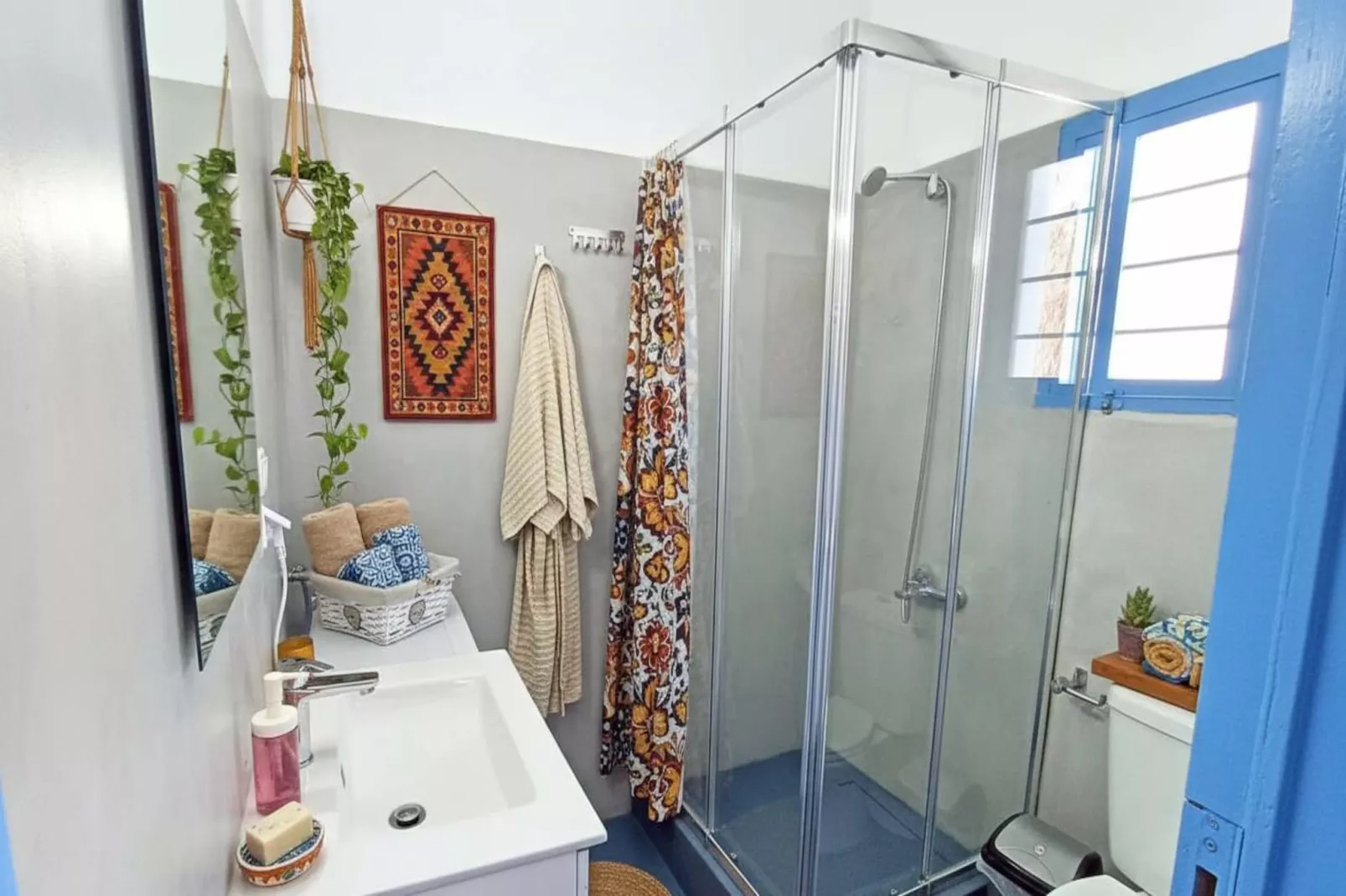 Blue Marsis Apt Paros Escape - Bathroom