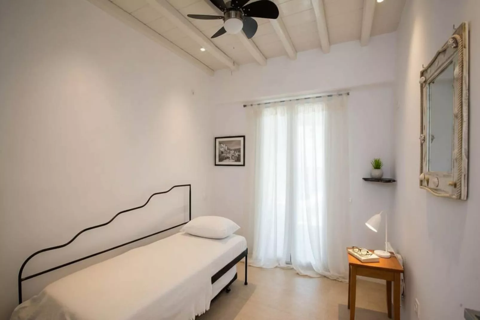 Scenic Agios Sostis Retreat with Sea Views - Schlafzimmer