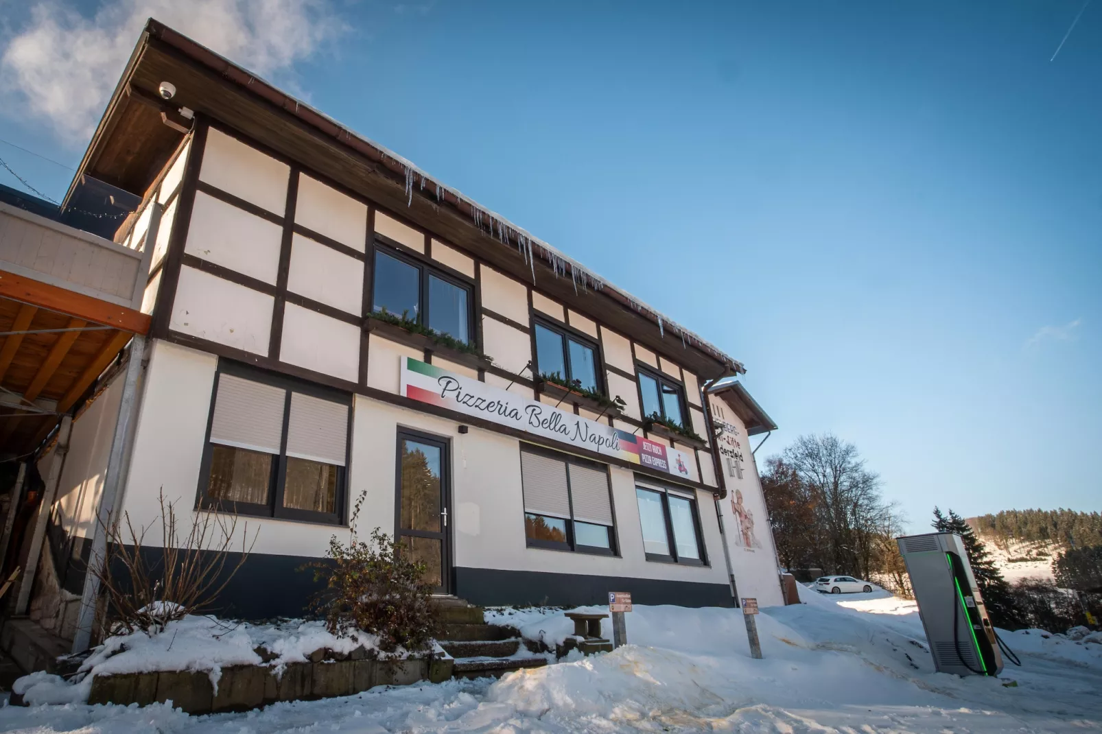 Appartement Am Eschenberg - 4 Personen - Area within 1km in winter