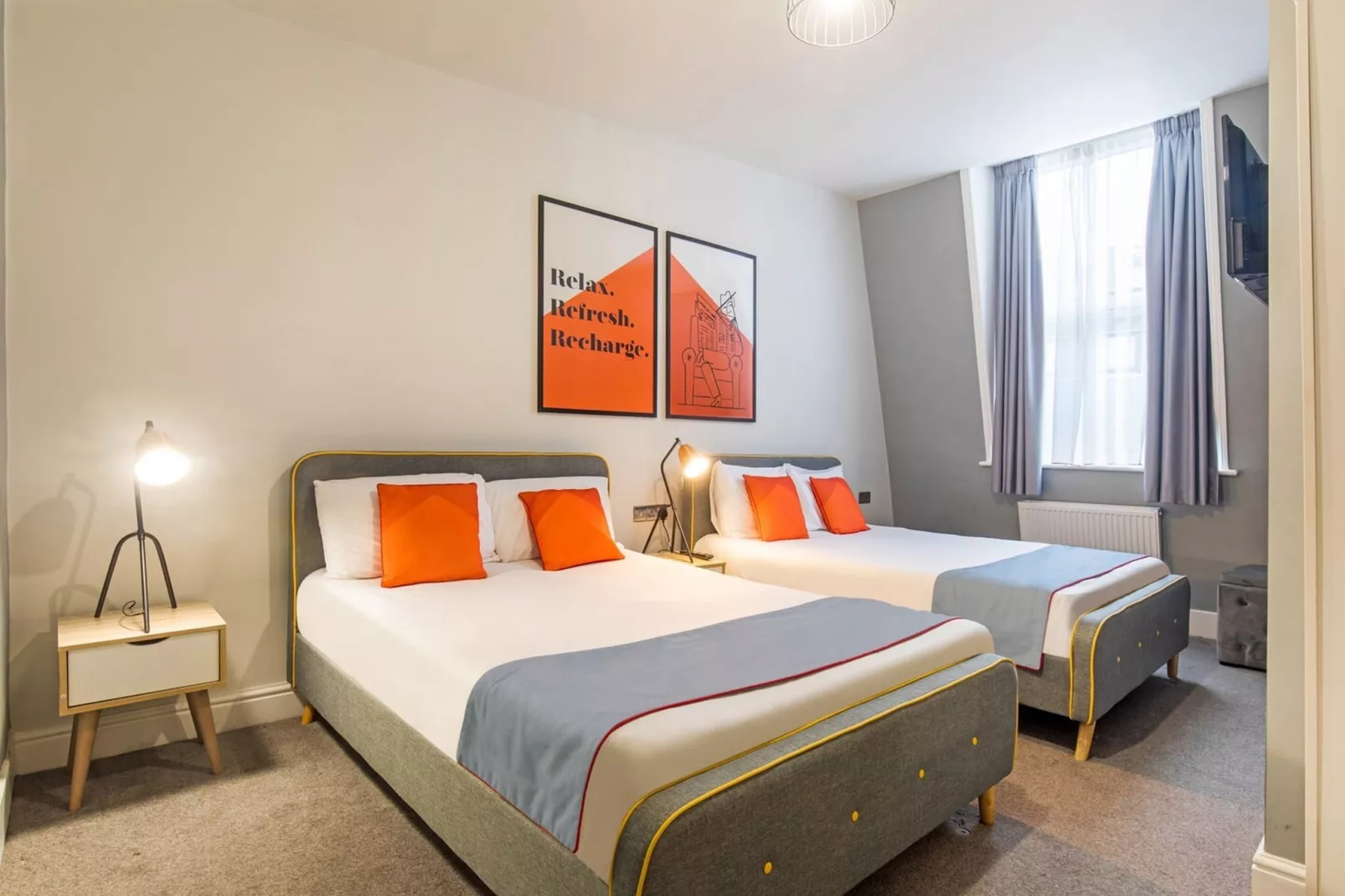 Superior Quad Room - Schlafzimmer