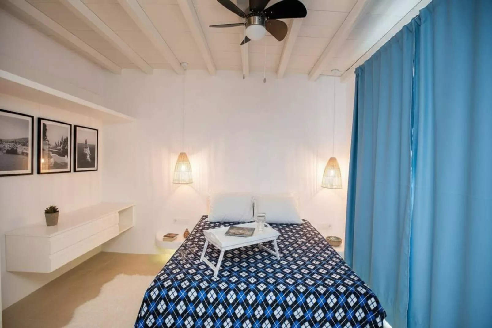 Scenic Agios Sostis Retreat with Sea Views - Schlafzimmer