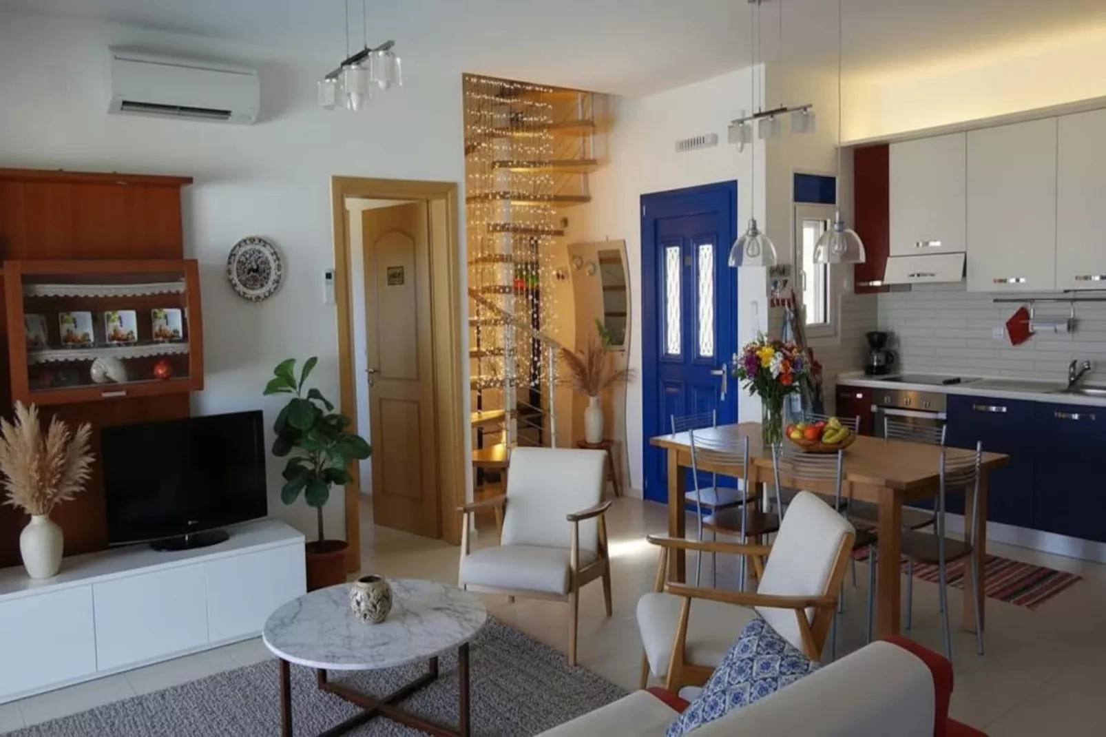 Premium Villa in Rhodes with Private Pool Escape - Wohnzimmer