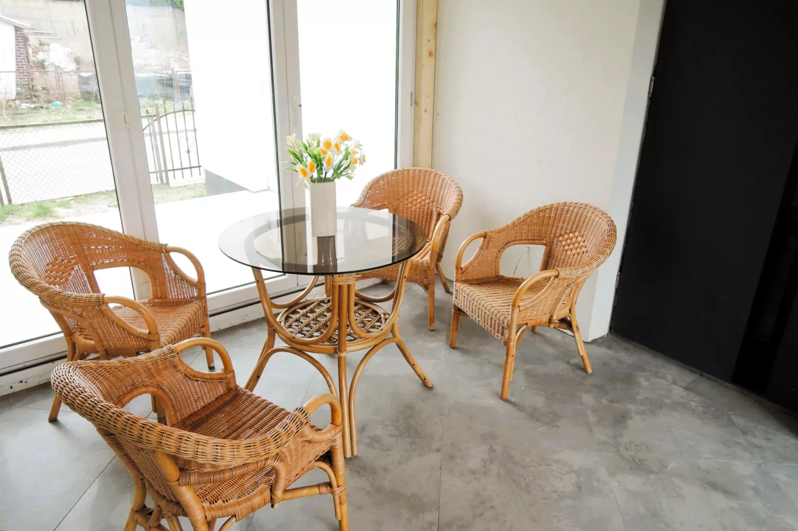 Apartament Wisełka  Lew 1 parter - Terrasse/Balkon