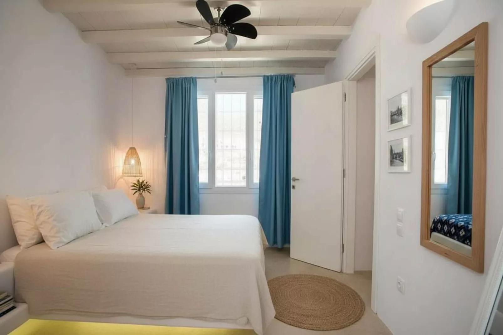 Scenic Agios Sostis Retreat with Sea Views - Schlafzimmer