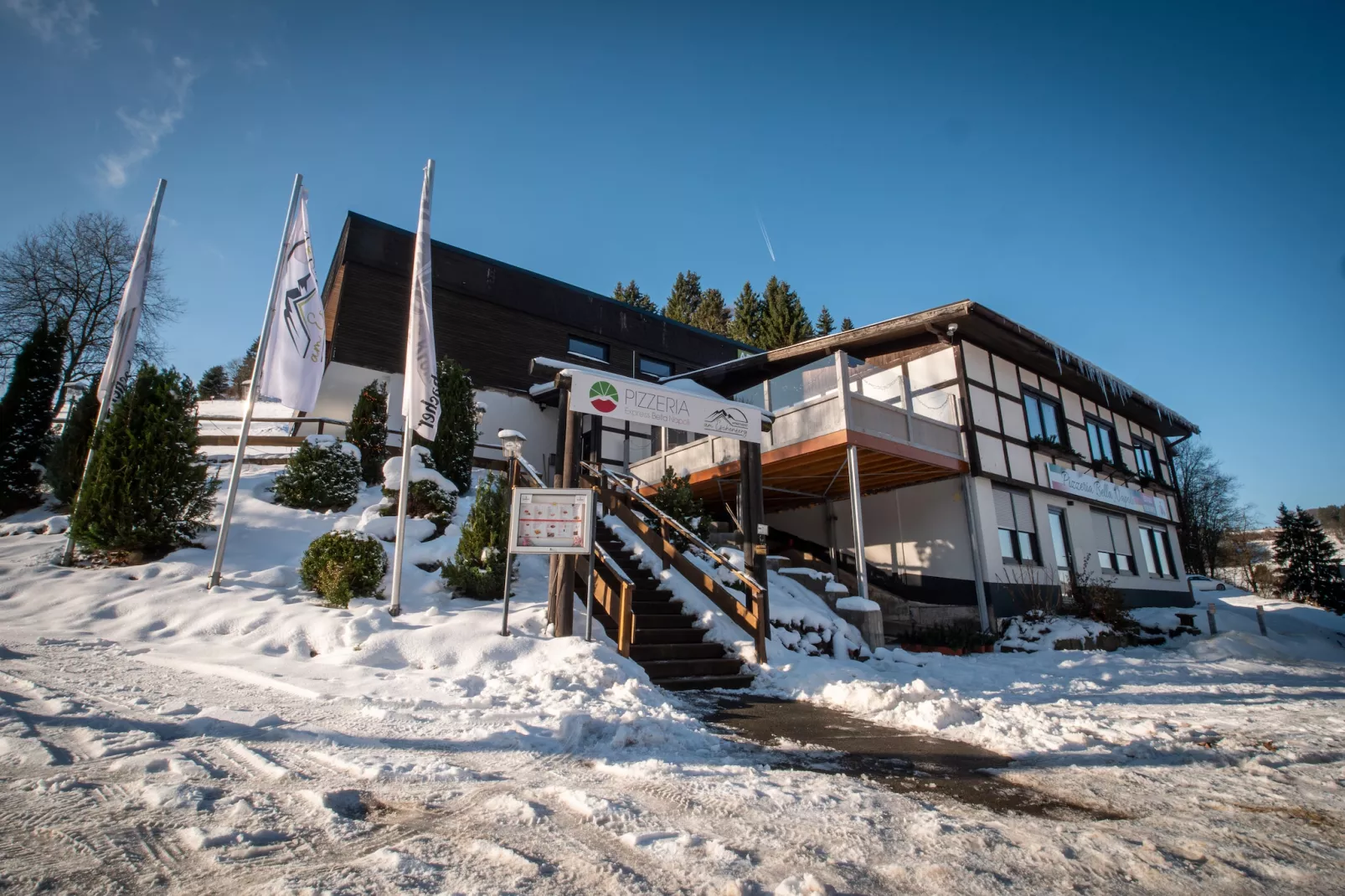 Appartement Am Eschenberg - 4 Personen - Area within 1km in winter