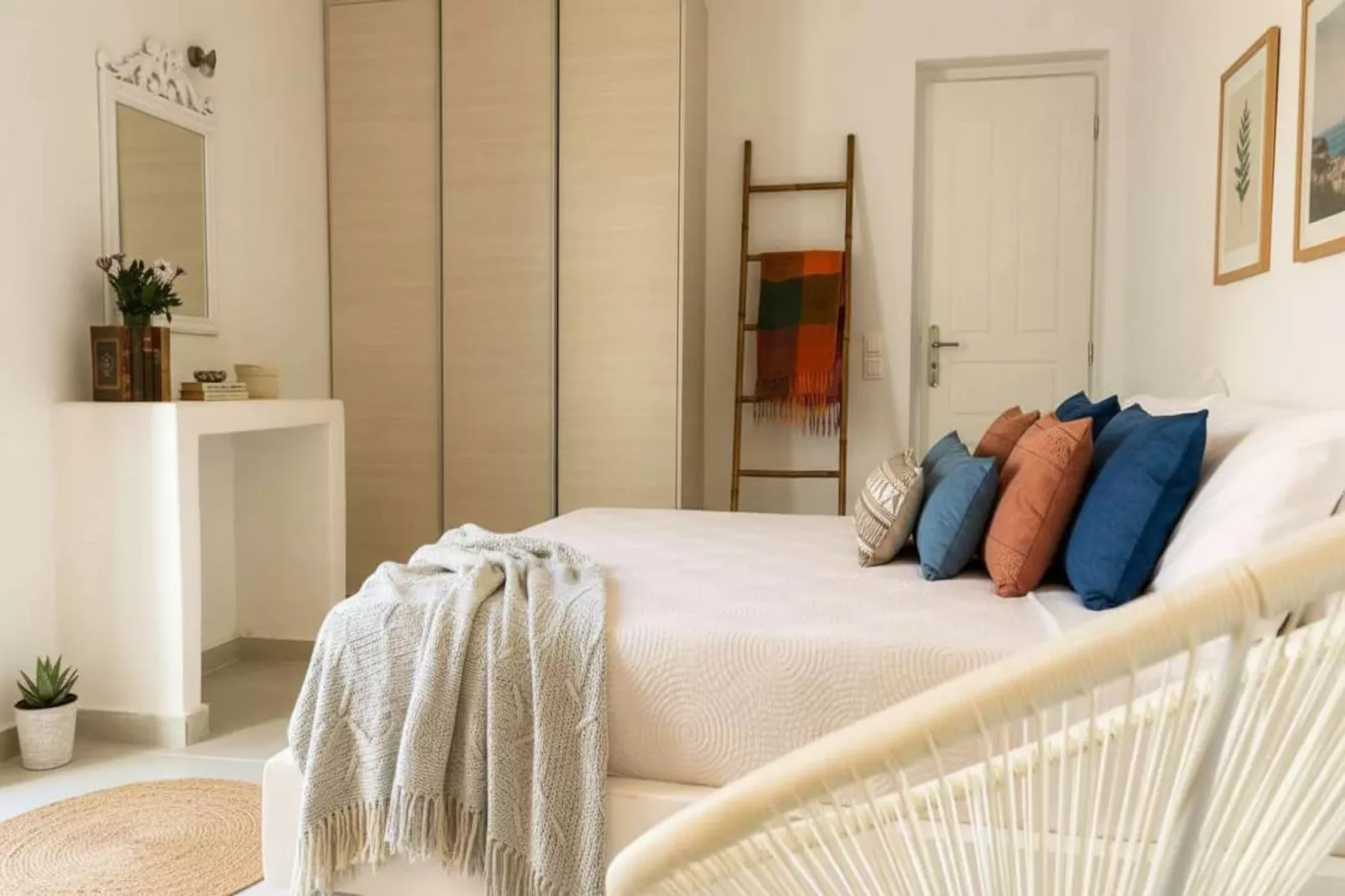 Prestigious Residence in Kalafatis w Private Pool - Schlafzimmer