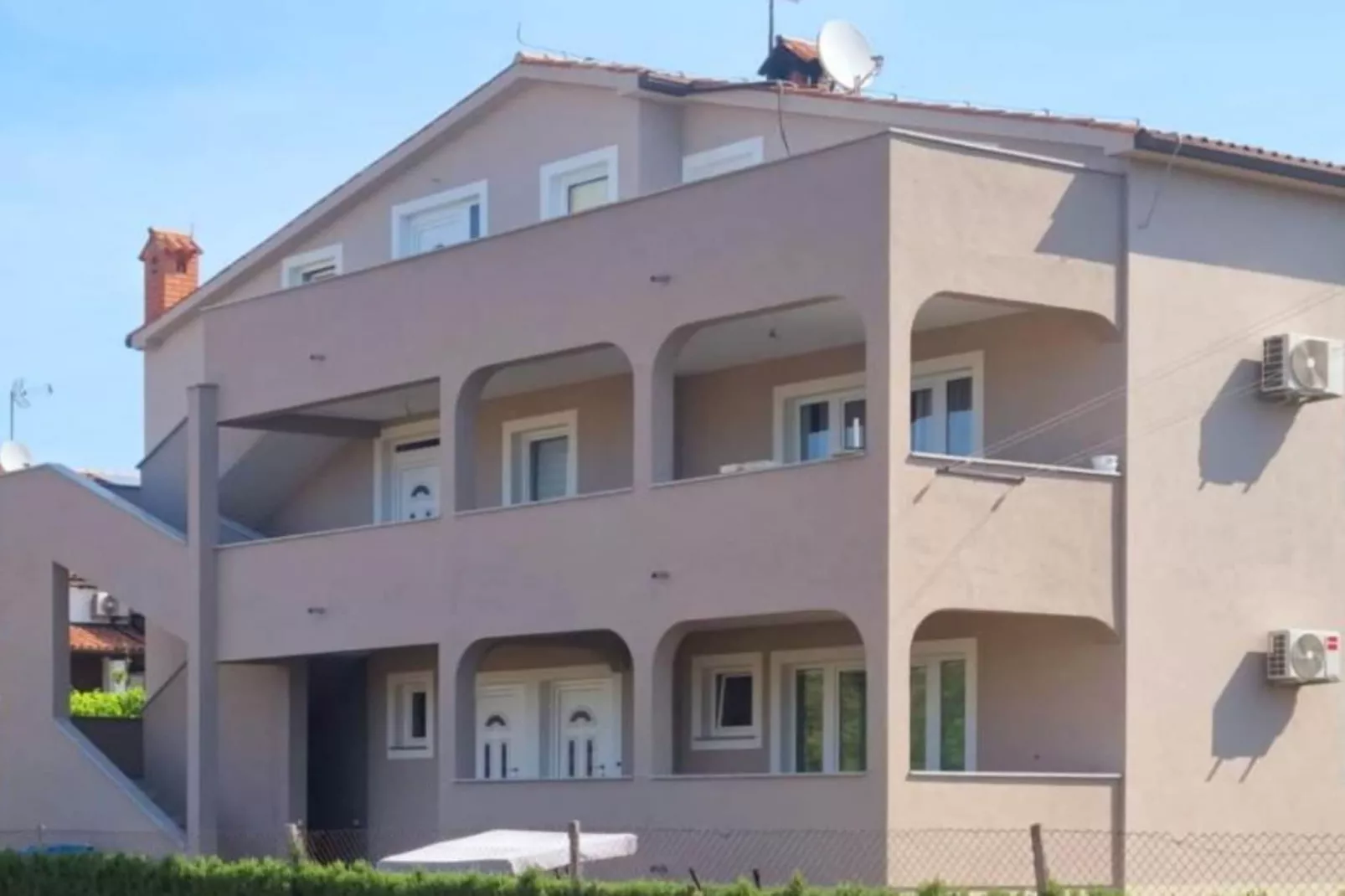 Apartments Sunset - Two bedroom Apartment with Terrace and Sea View (Gornji) - Aussicht