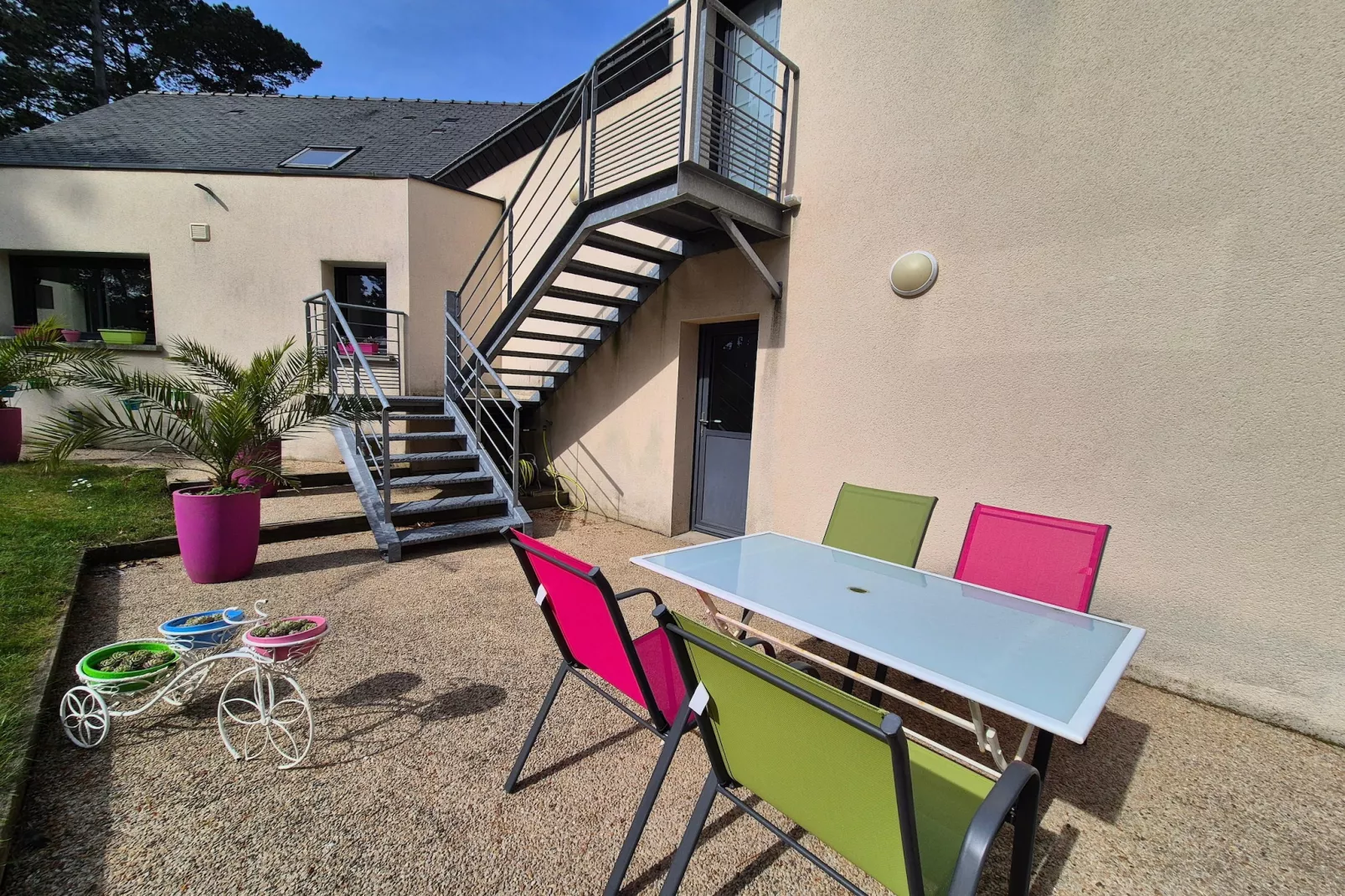 Holiday flat, Erquy-gîte "Les Moussettes" - Terrasse / balcon