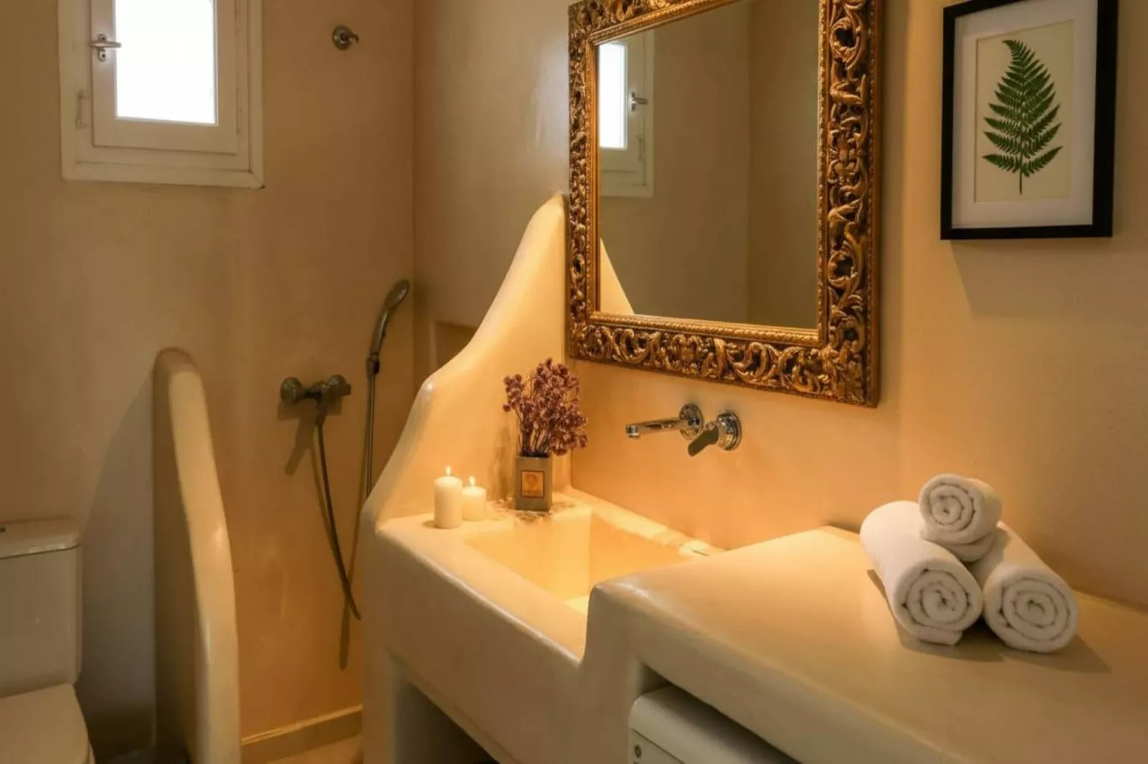 Prestigious Residence in Kalafatis w Private Pool - Badezimmer