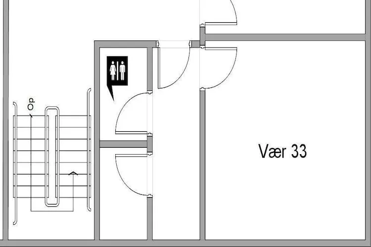 Maison de vacances pour 2 a Hornbæk - Plan