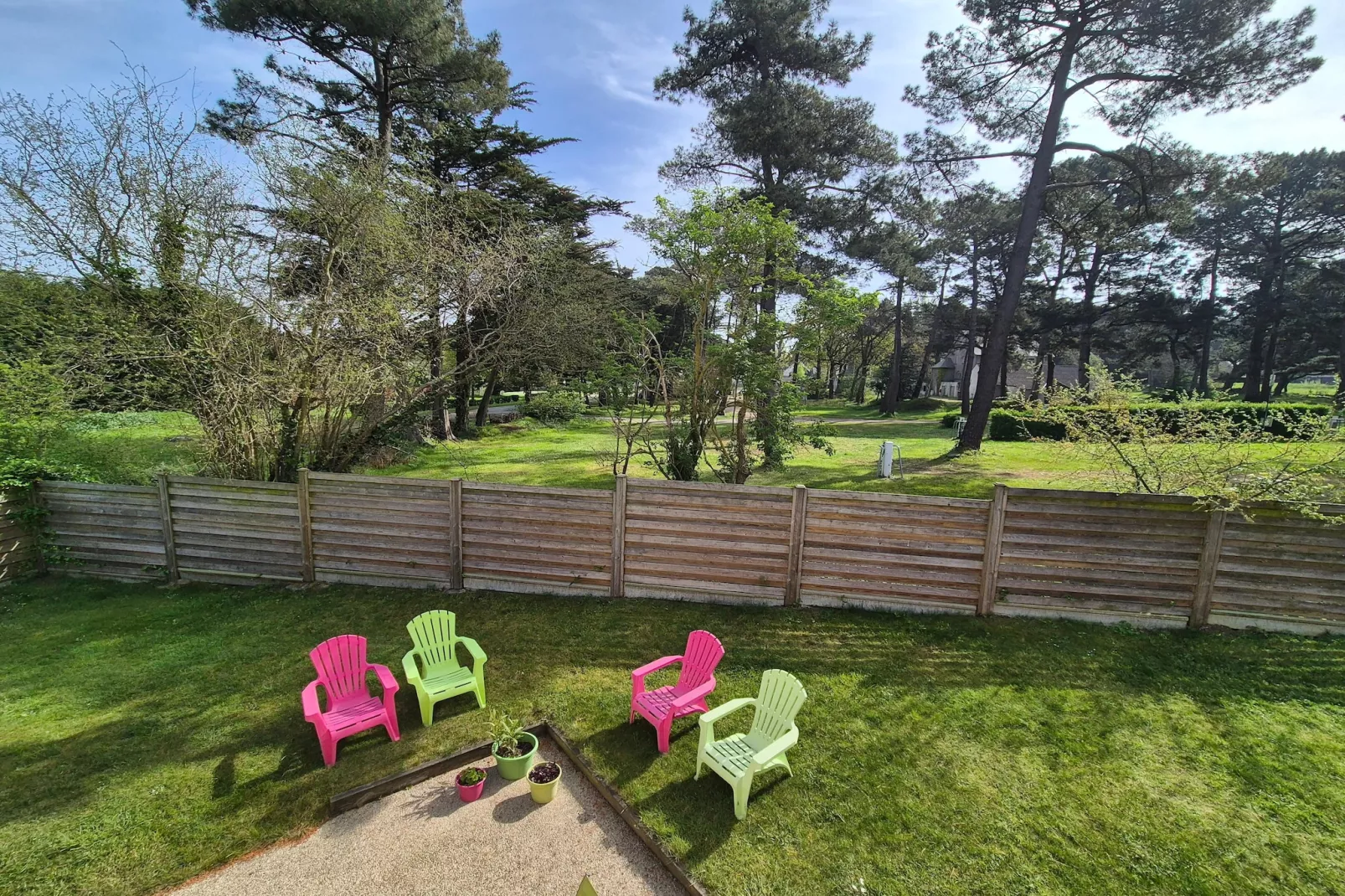 Holiday flat, Erquy-gîte "Les Moussettes" - Jardins en été